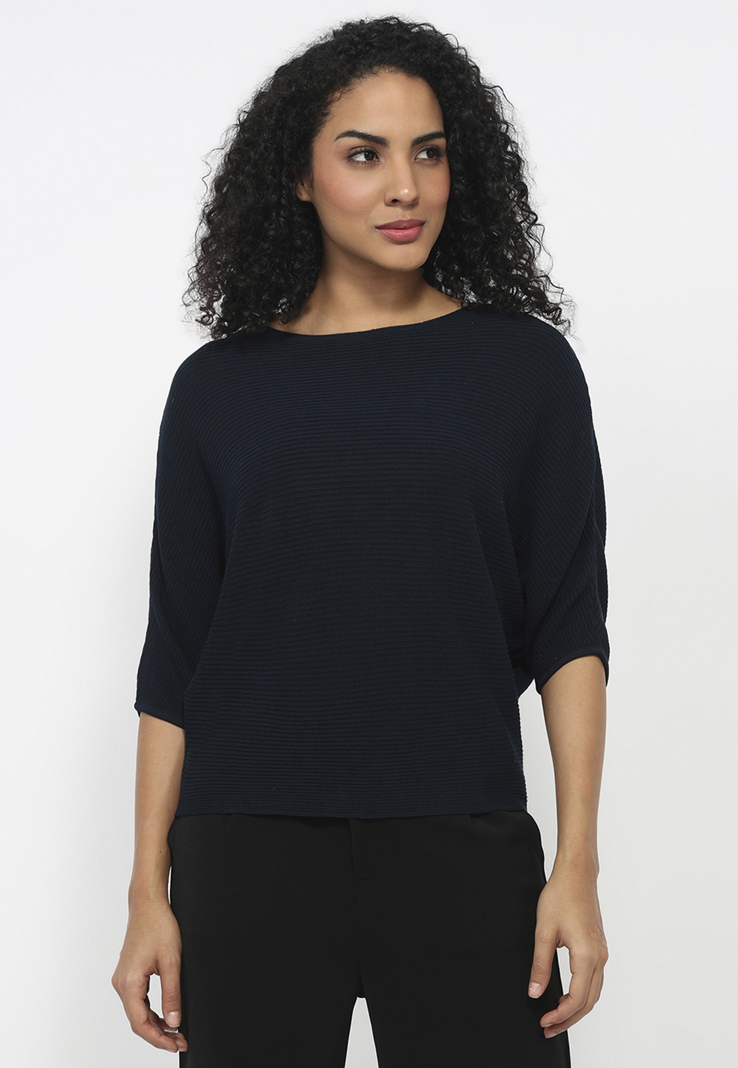 KRAUS Textured Batwing Sleeves Top-picture-43