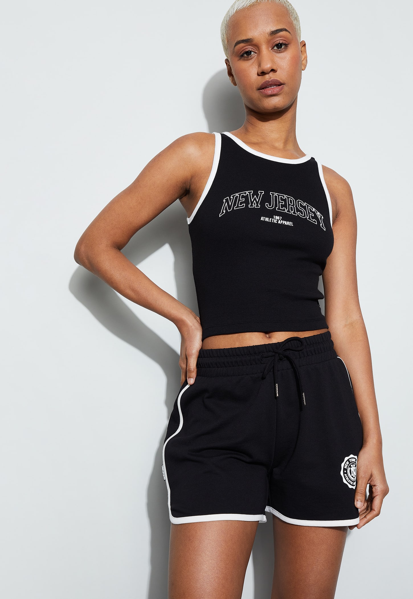 KAPPA Printed Crop Sports T-shirt