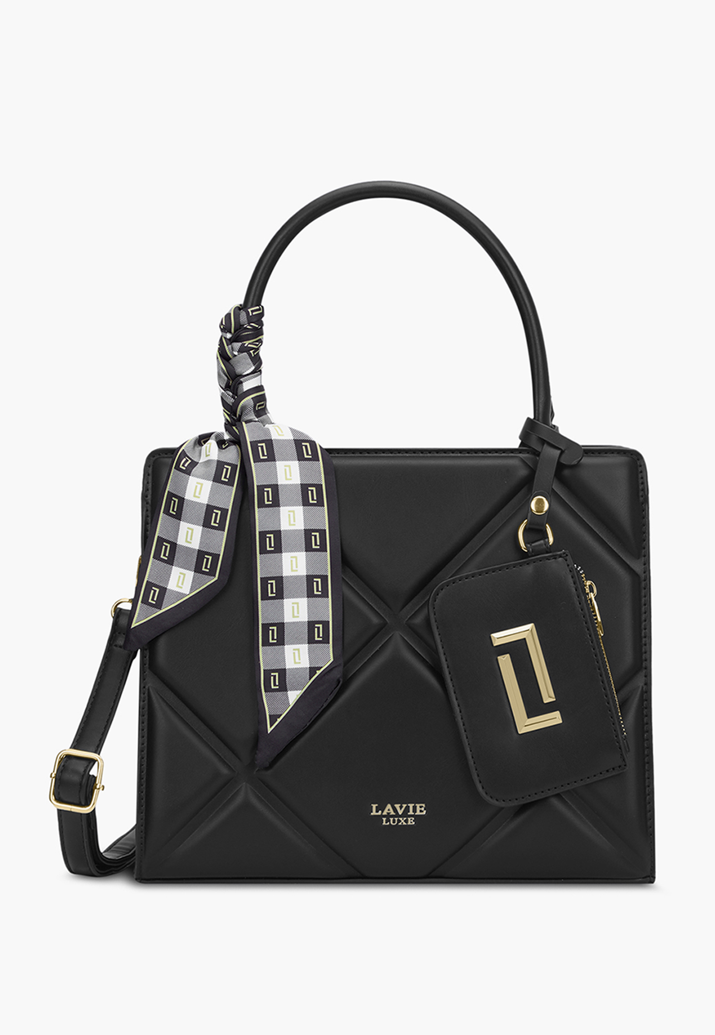 LAVIE LUXE Quilted Handheld Bag-image-36