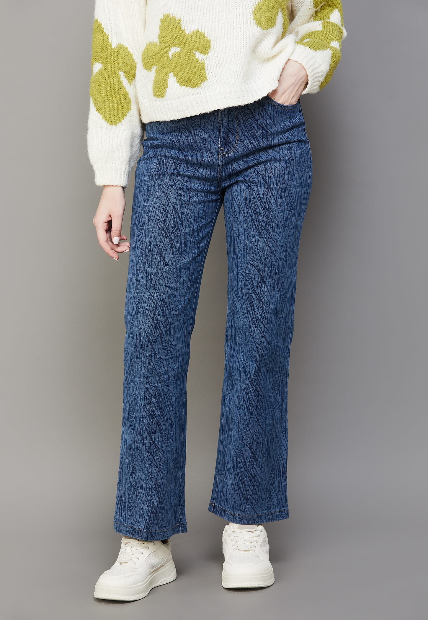 XPOSE Printed Straight Fit Jeans-picture-24