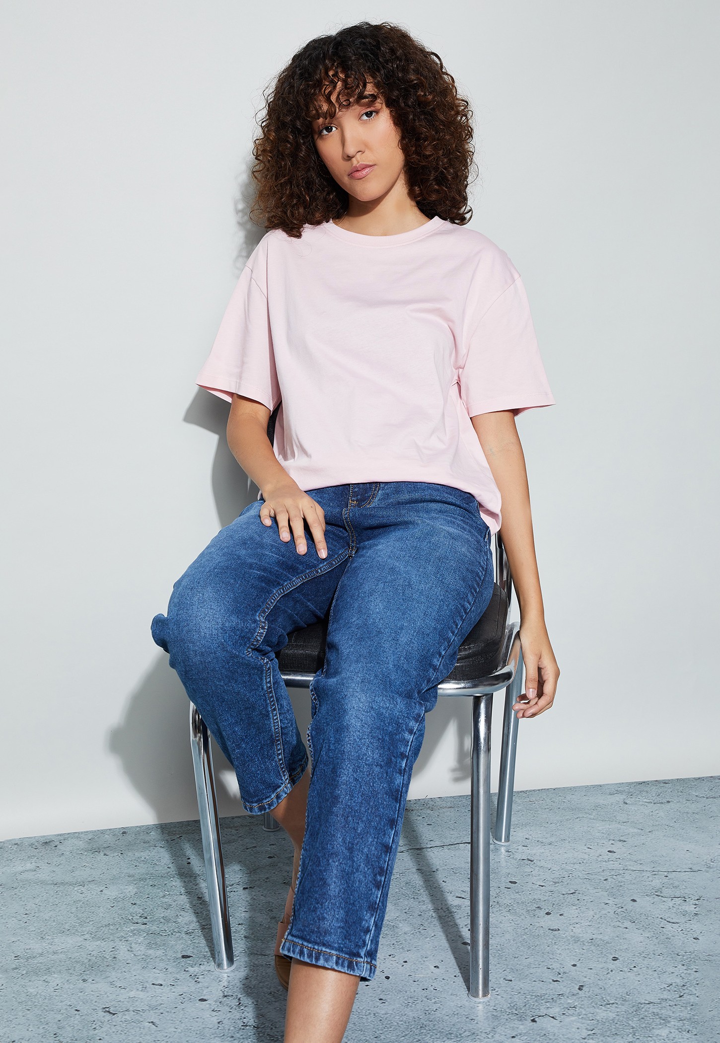 FAME FOREVER Solid T-shirt-image-14