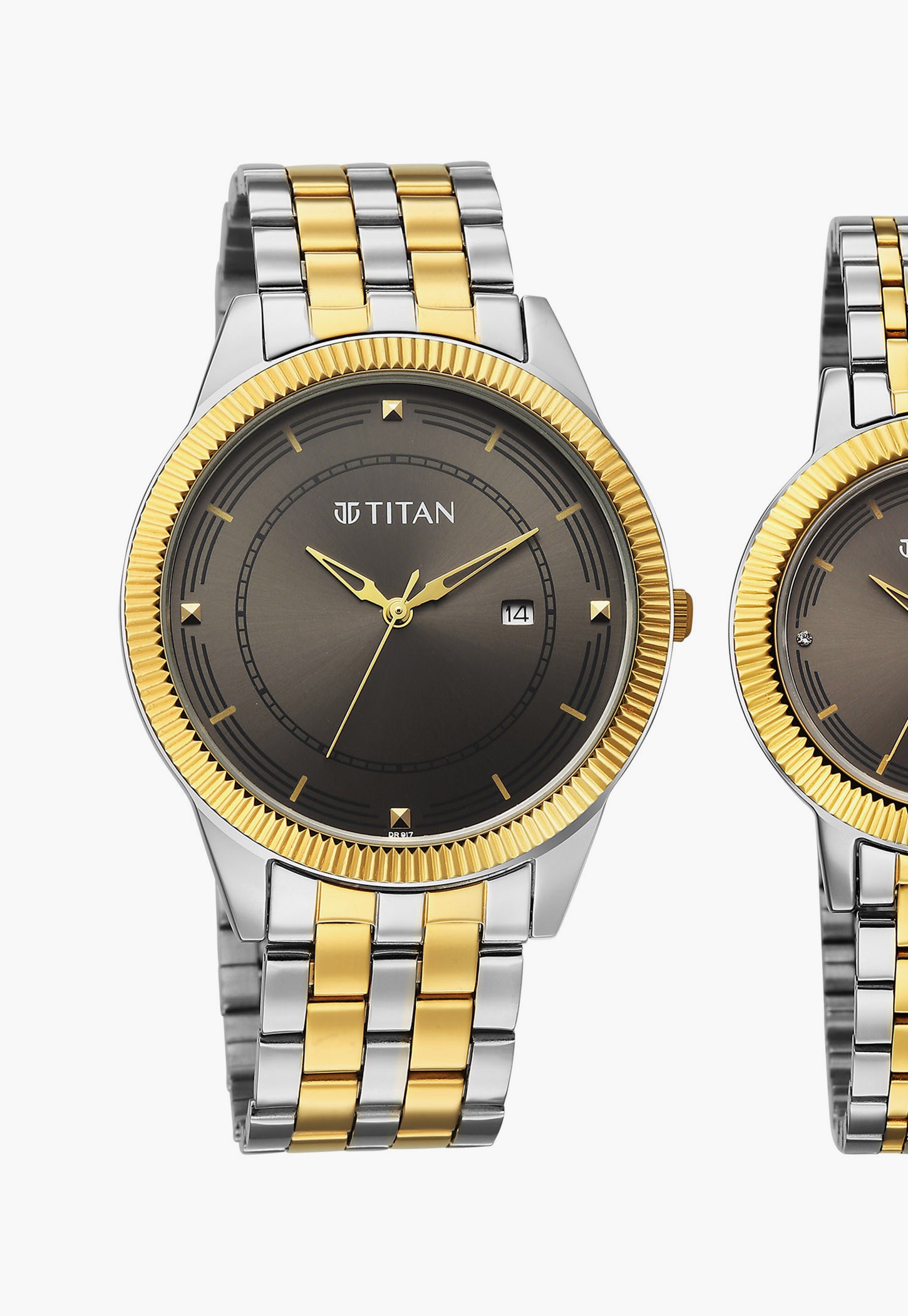 TITAN Eternal Bandhan Unisex Analog Watch Set - 19682968BM01-picture-34