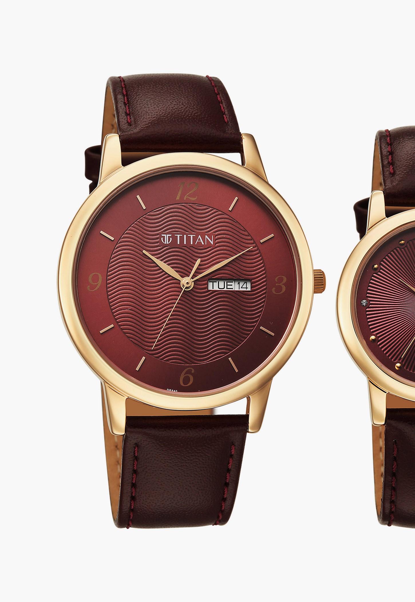 TITAN Bandhan Eternal Pair Analog Watch Set - 19672967WL01-picture-31