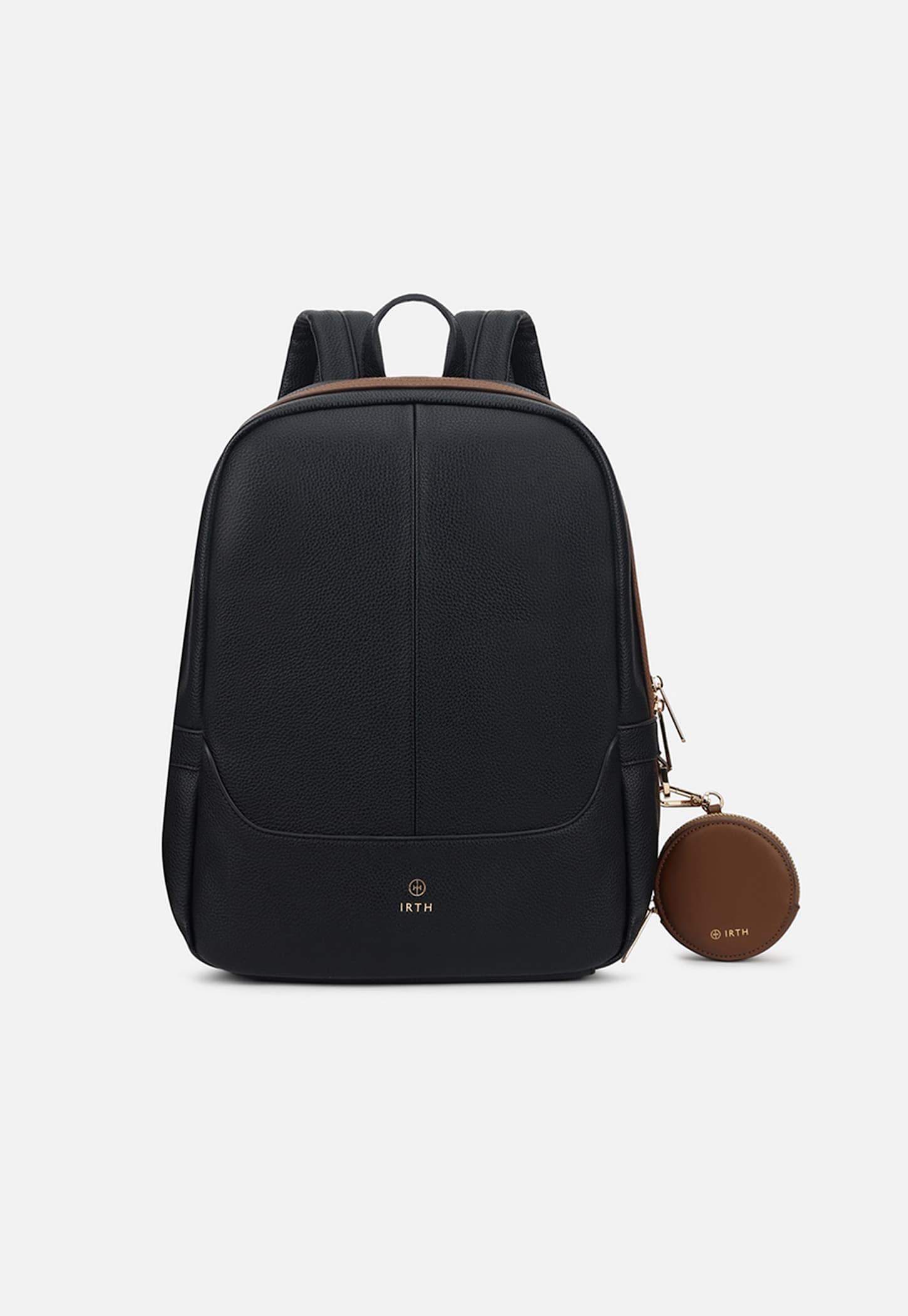 IRTH Contrast Lined Laptop Backpack with Pouch