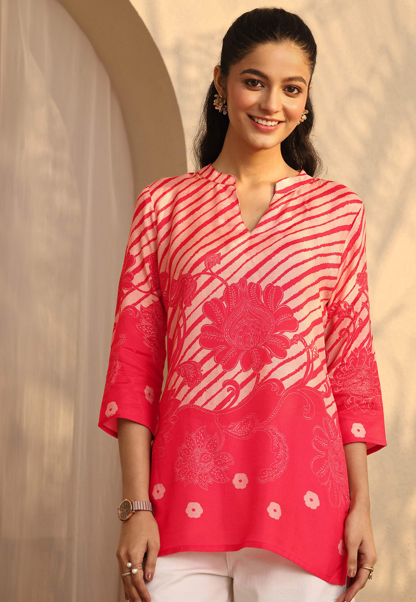 LIBAS Floral Print Kurti-picture-14