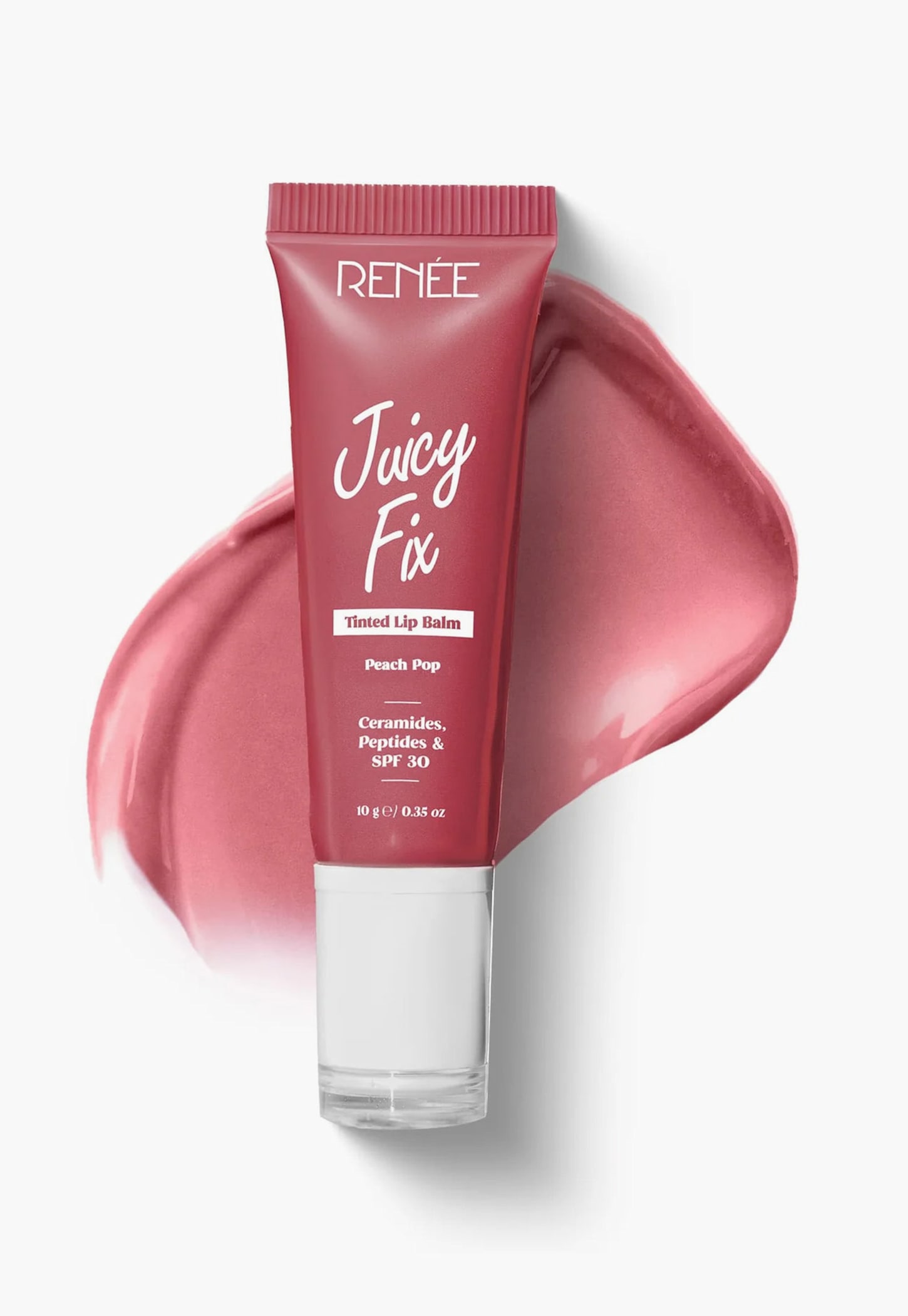 RENEE Juicy Fix Tinted Lip Balm - Peach Pop - 10g-picture-17
