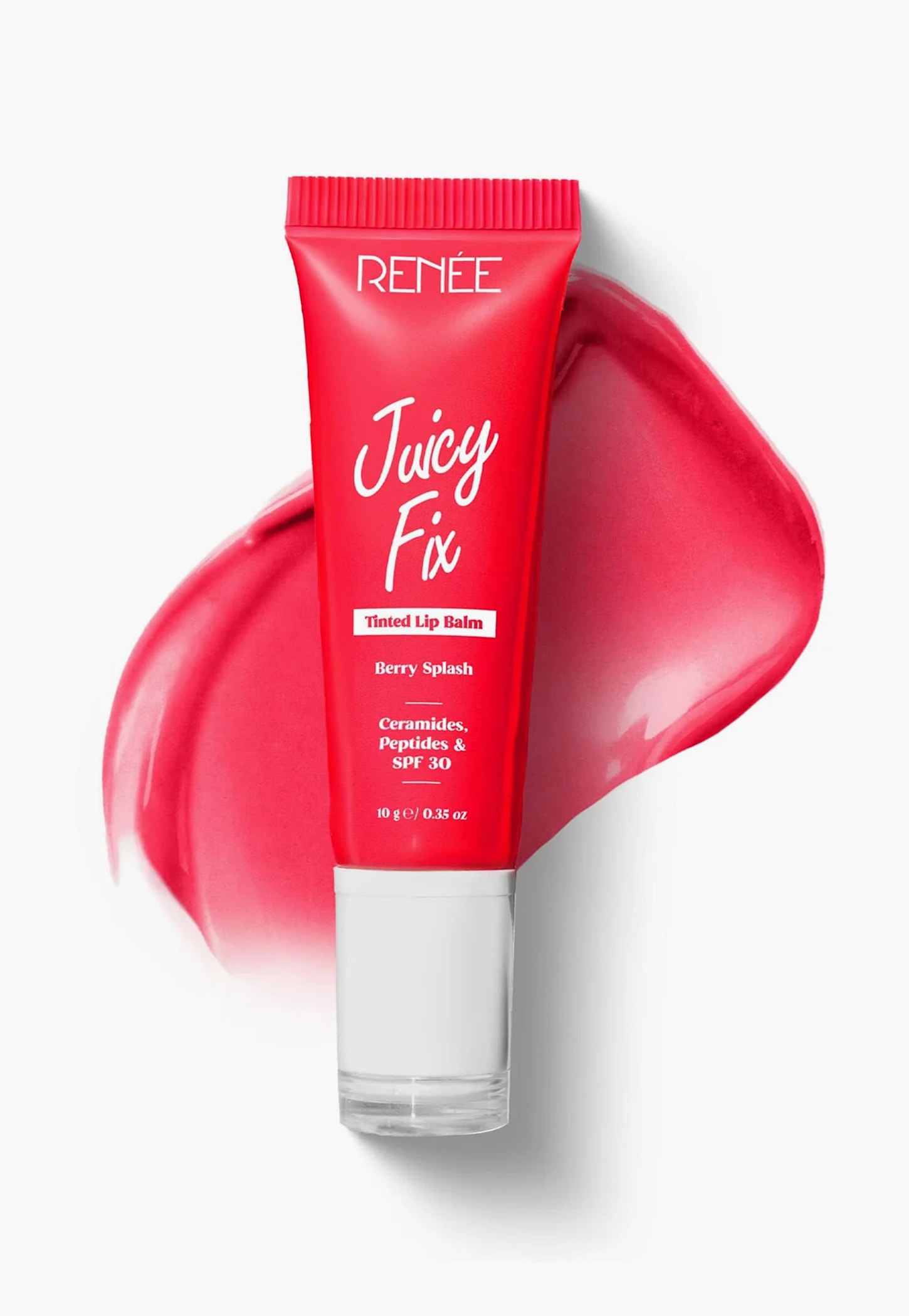 RENEE Juicy Fix Tinted Lip Balm - Berry Splash - 10g-image-2
