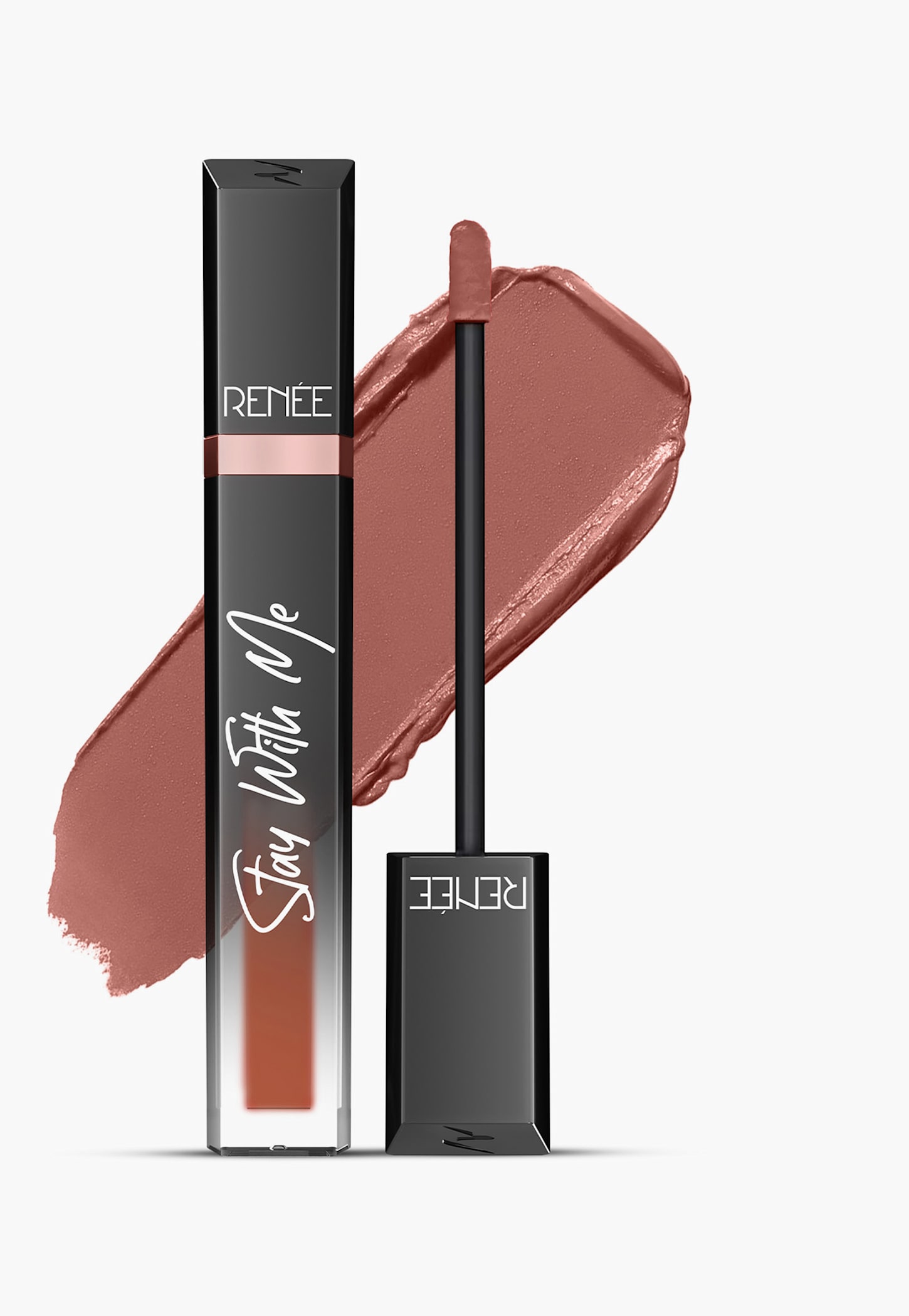 RENEE Stay With Me Matte Lip Color - 01 Desire for Brown - 5ml-picture-18