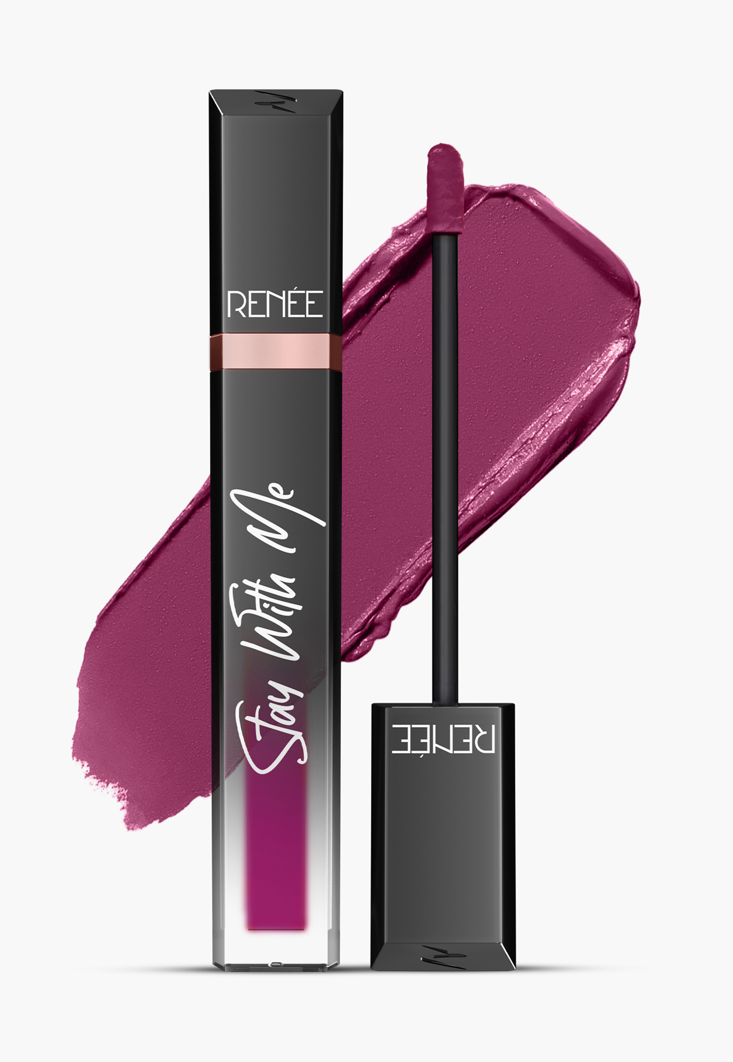 RENEE Stay With Me Liquid Lipstick - 02 Hunger For Berry - 6ml-picture-54