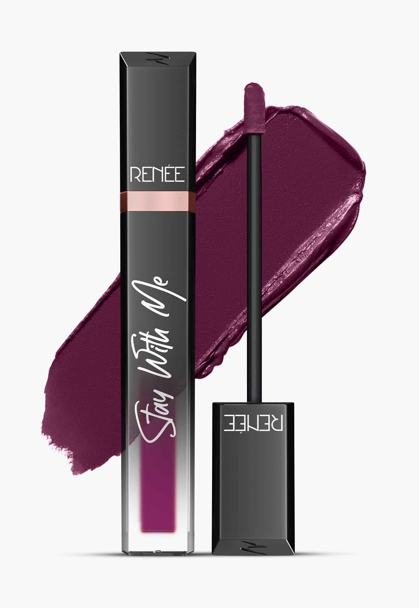 RENEE Stay With Me Liquid Lipstick - 04 Play Of Clay - 6ml-picture-55