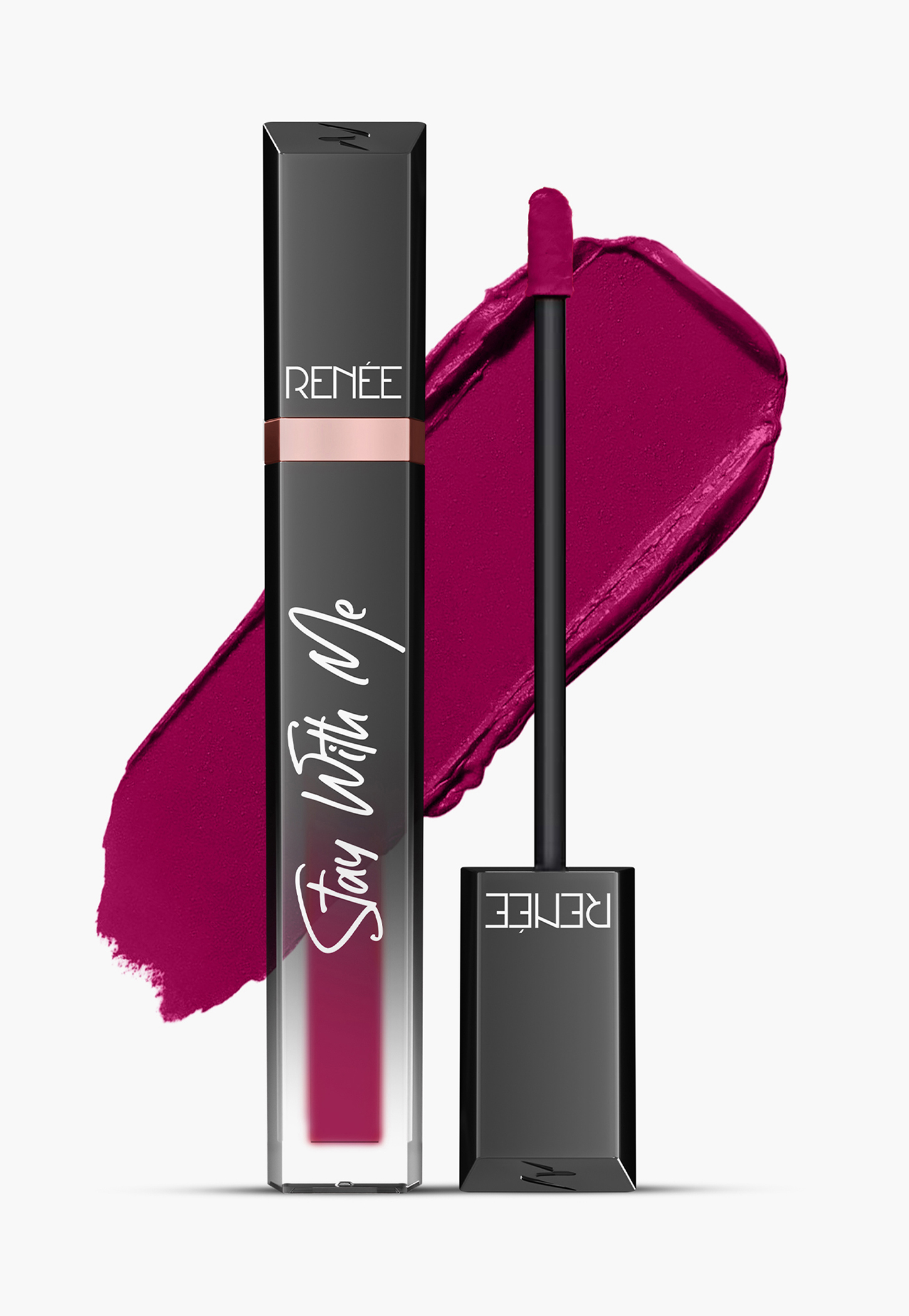 RENEE Stay With Me Liquid Lipstick - 06 Dose of Rose - 6ml-picture-29