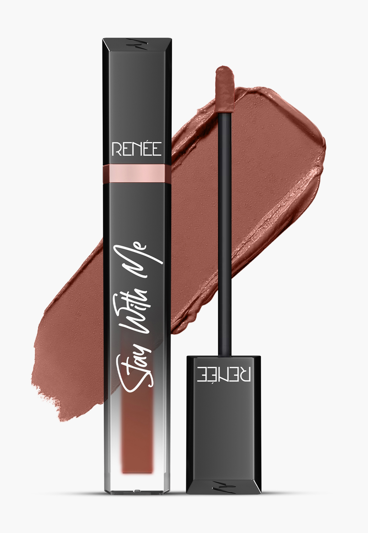 RENEE Stay With Me Liquid Lipstick - Creme For Caramel - 6ml-image-20