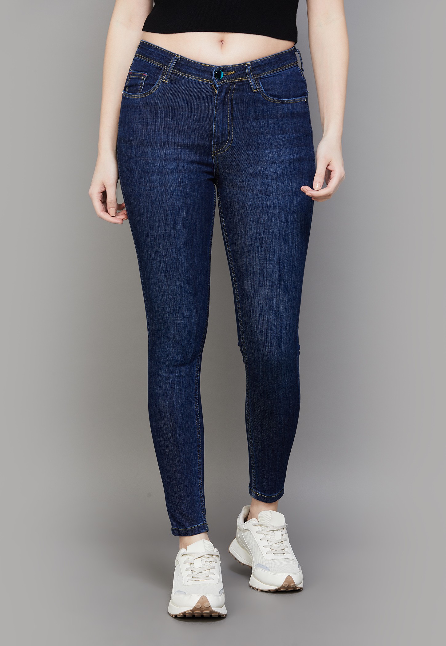KRAUS High-Rise Skinny Fit Jeans-picture-34