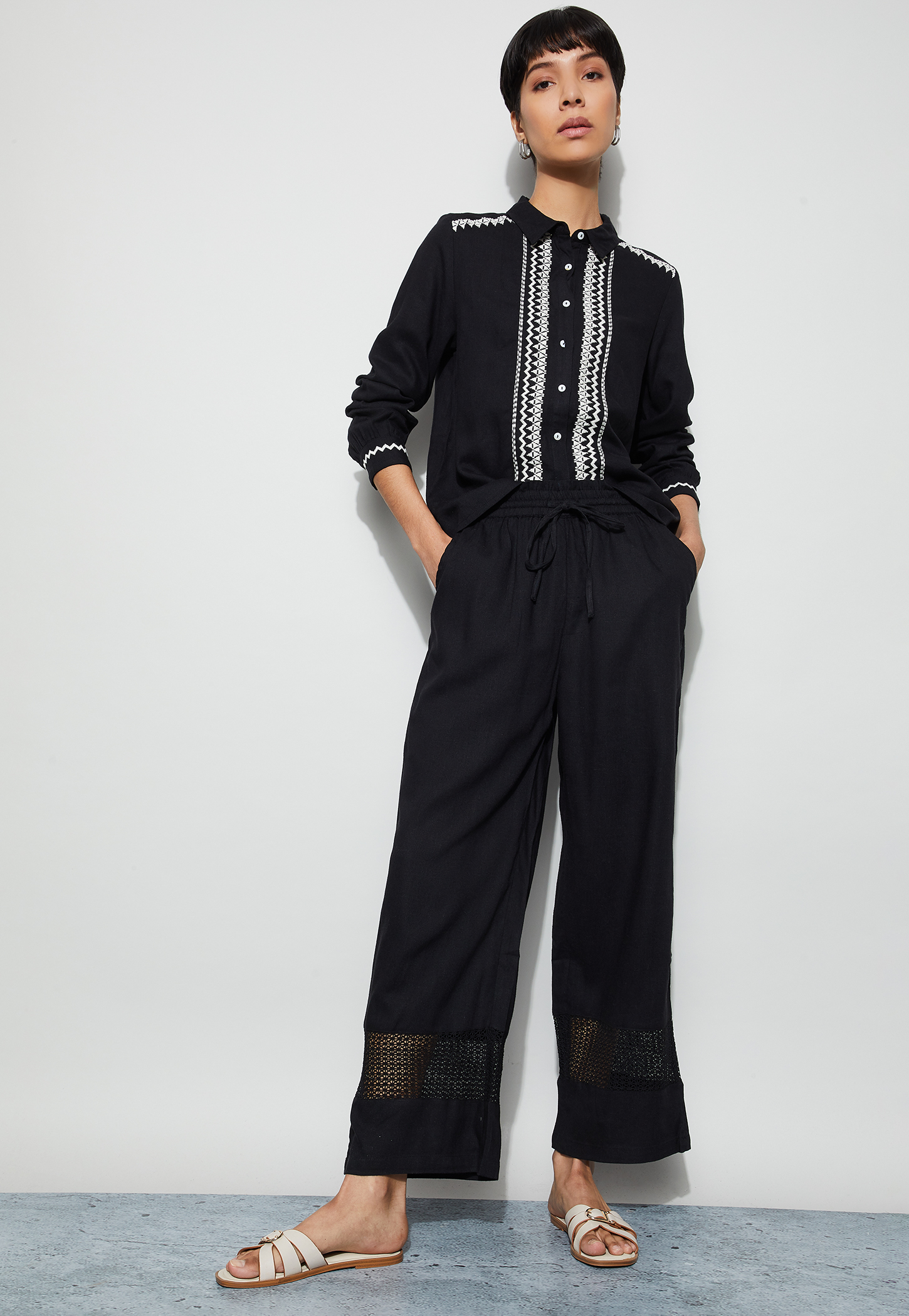 FAME FOREVER Woven Trousers-picture-31