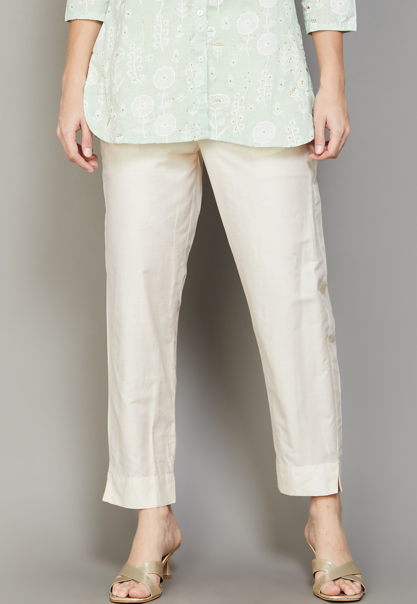 AURELIA Solid Straight Pants-picture-49