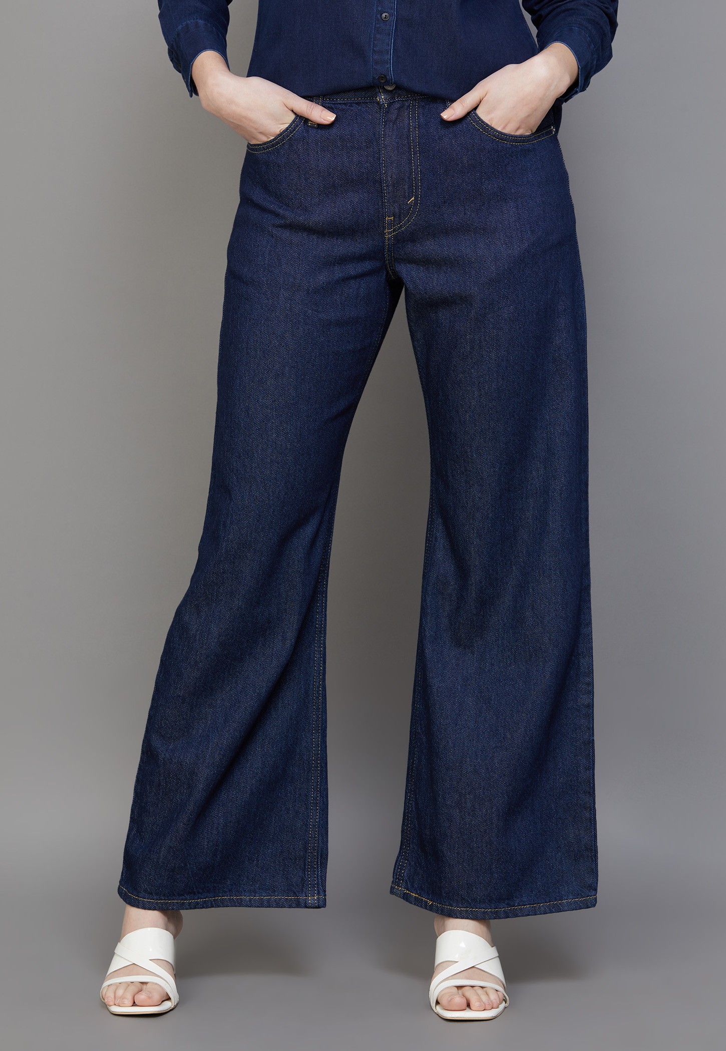 LEVI'S Washed Loose Bootcut Jeans-picture-53