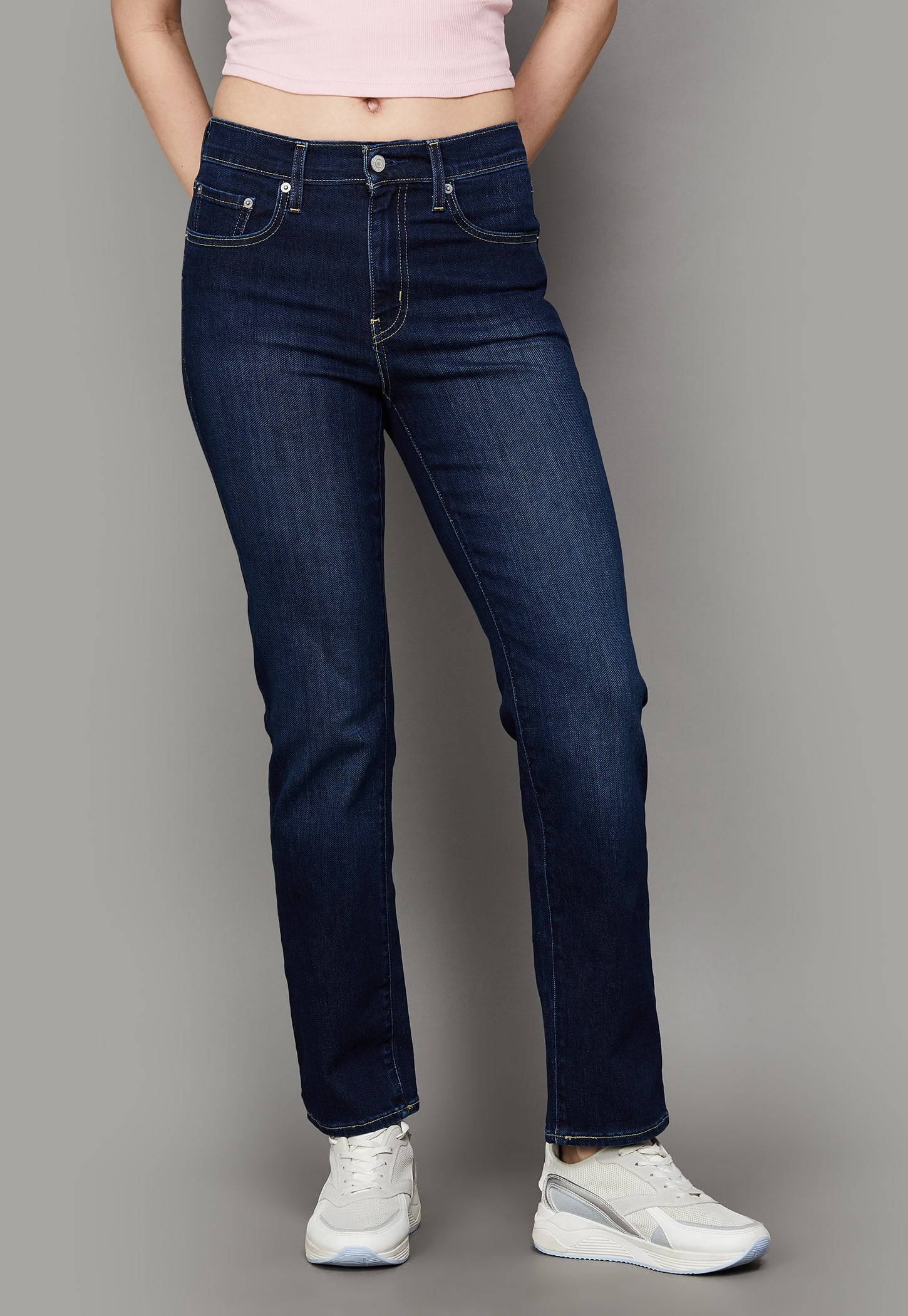 LEVI'S Washed Straight Fit Jeans-picture-11