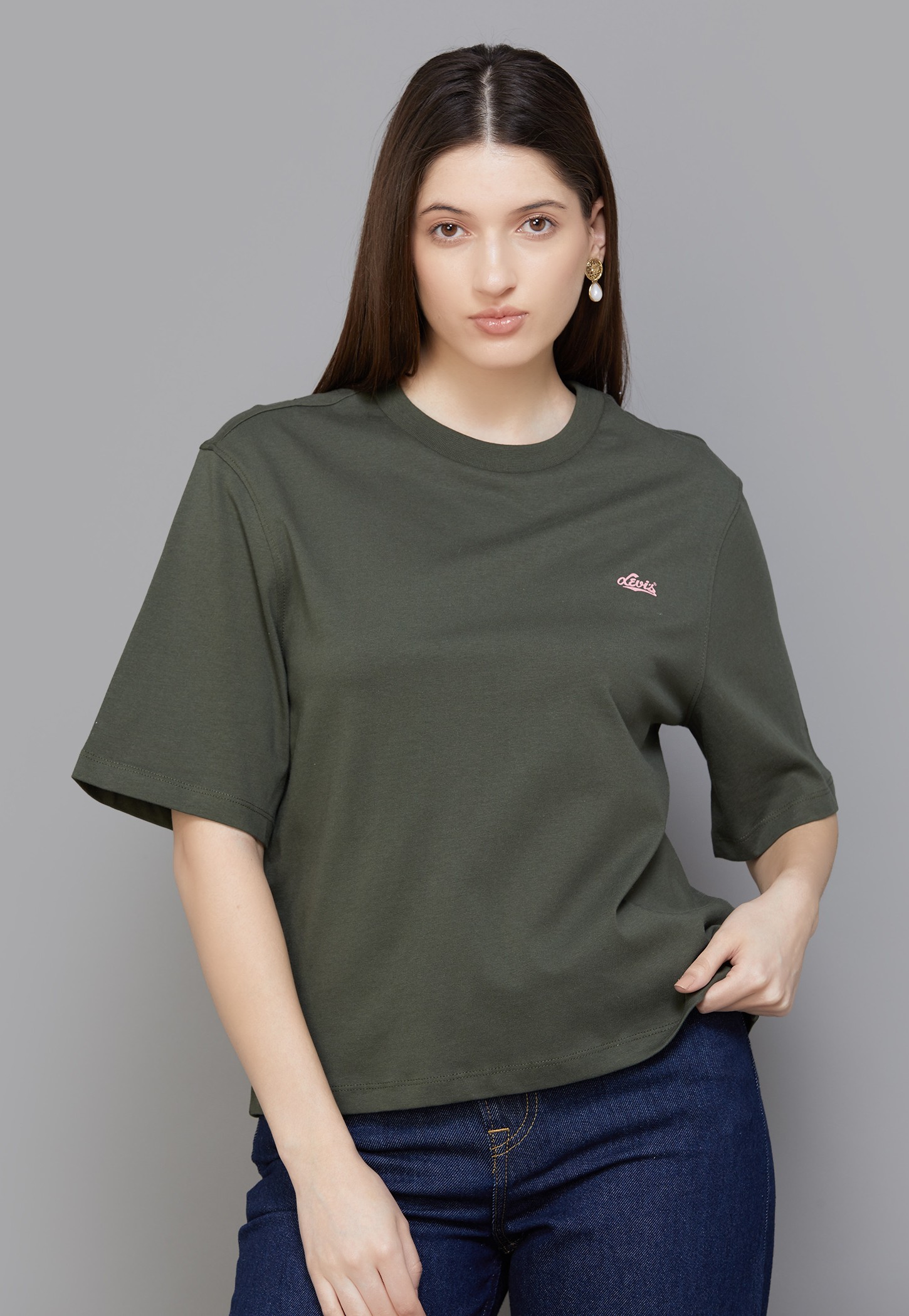 LEVI'S Typographic Print T-shirt-picture-12