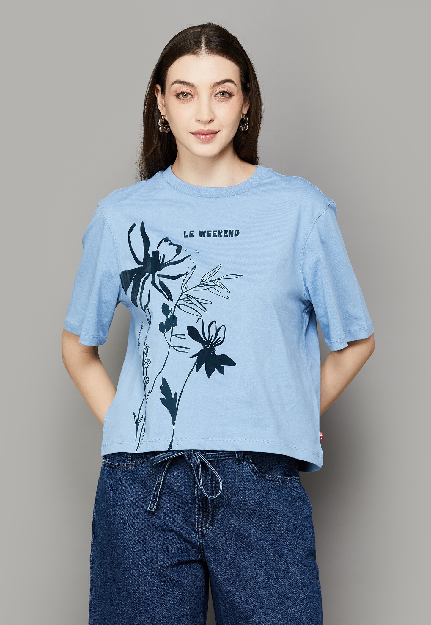LEVI'S Floral Print T-shirt-picture-20