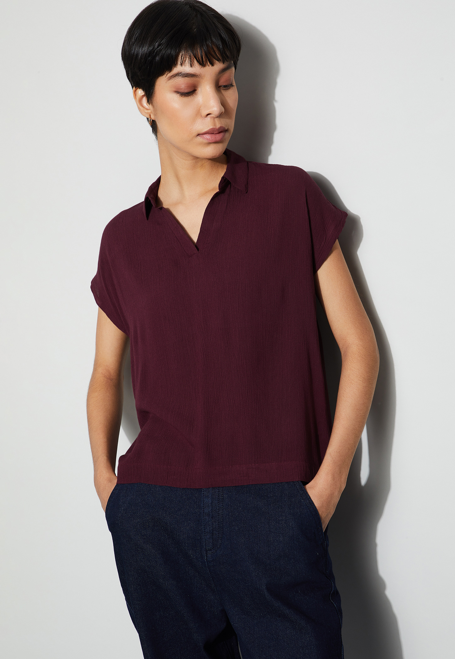 FAME FOREVER Textured Top-picture-38