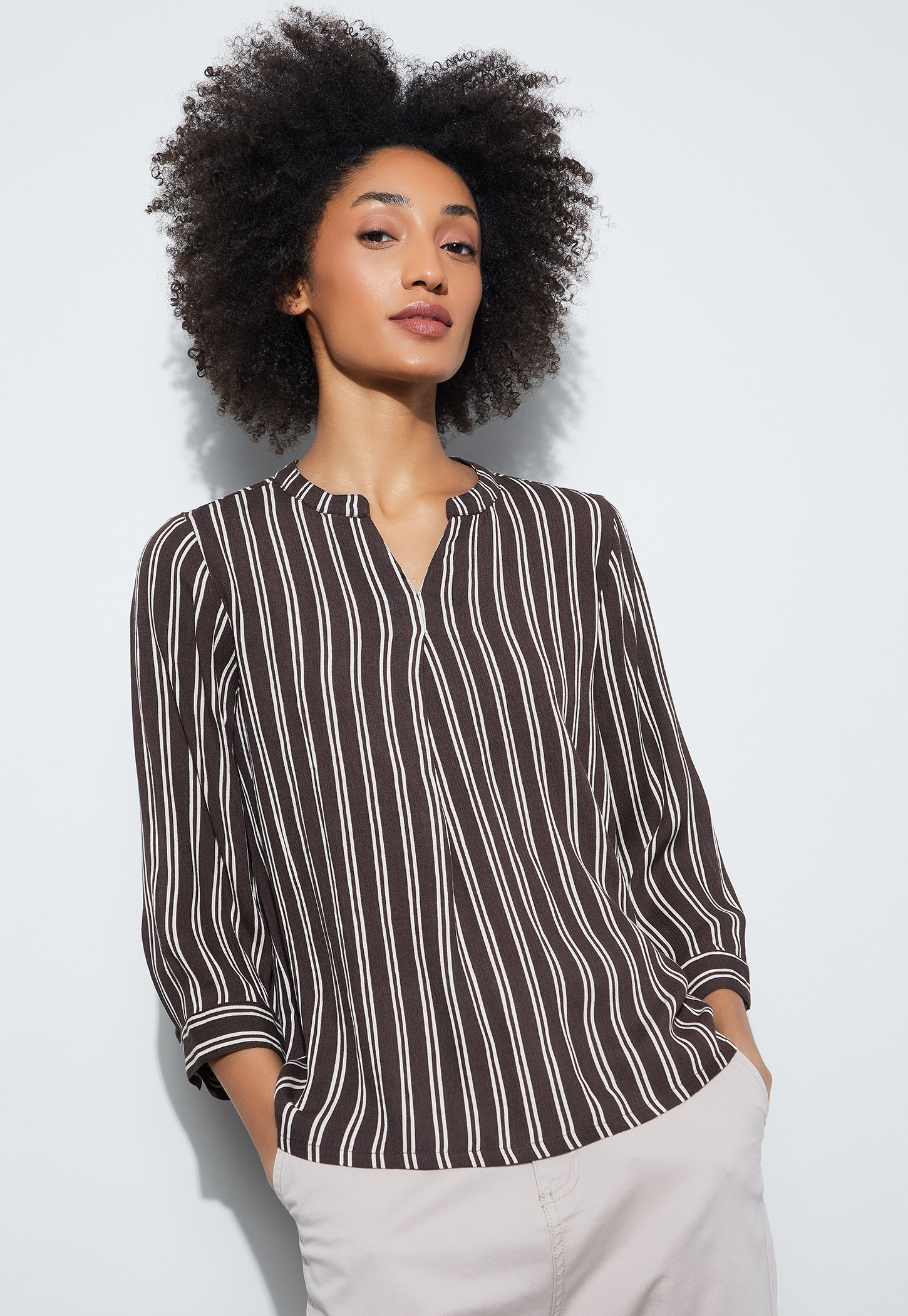 FAME FOREVER Striped Top-image-22