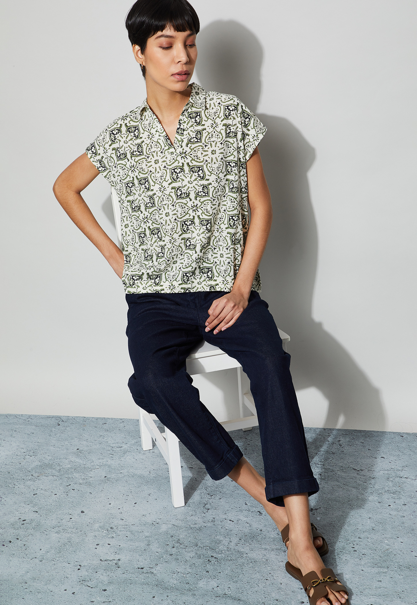 FAME FOREVER Printed Top-picture-26