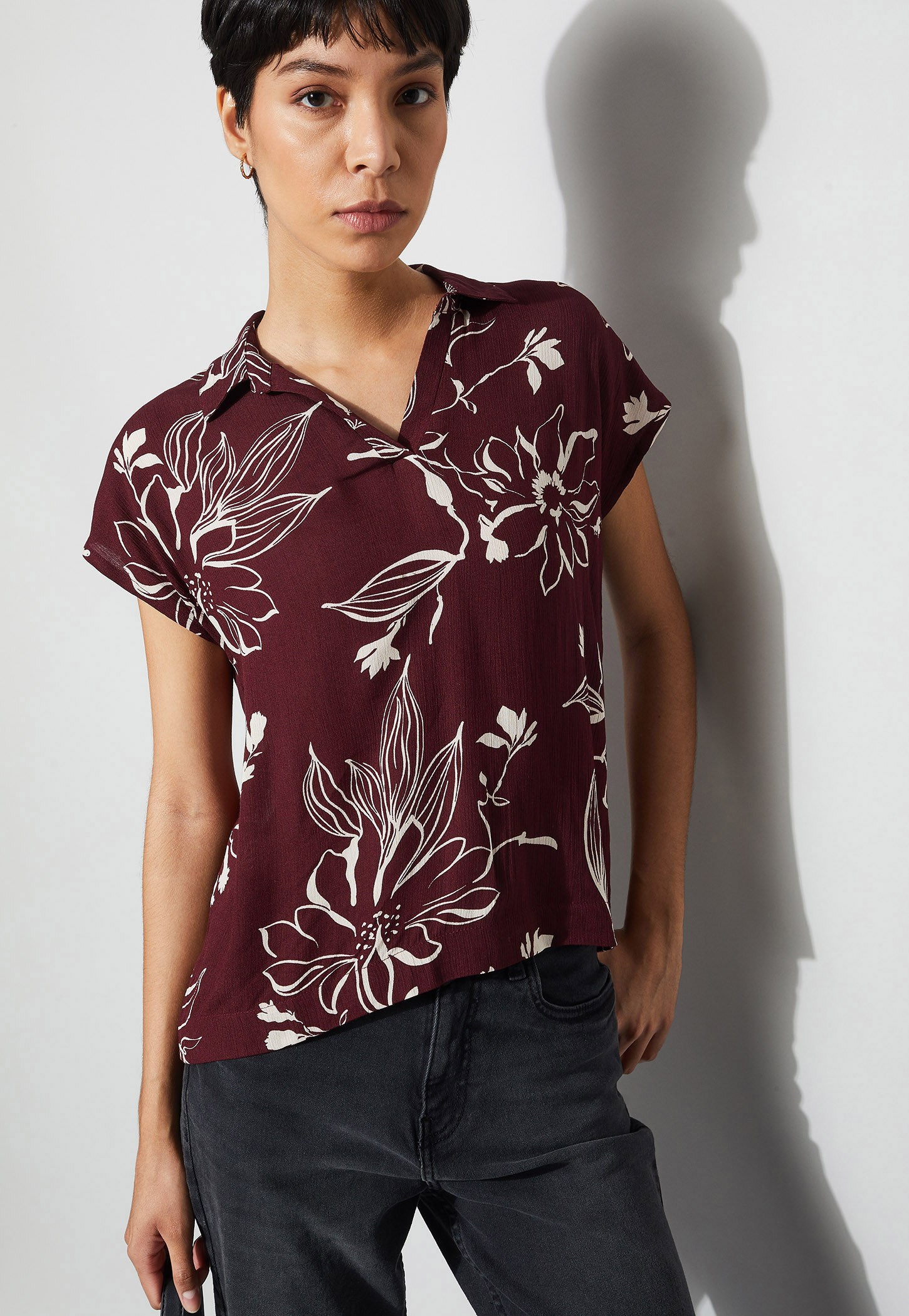FAME FOREVER Floral Print Top-picture-28