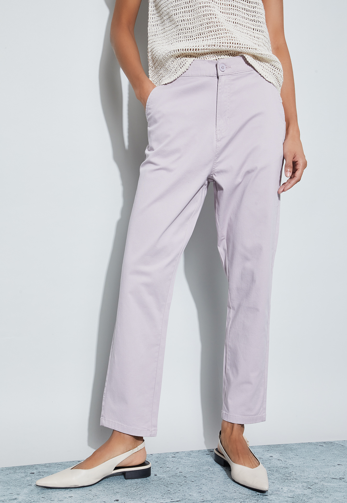 FAME FOREVER Solid Trousers-picture-36
