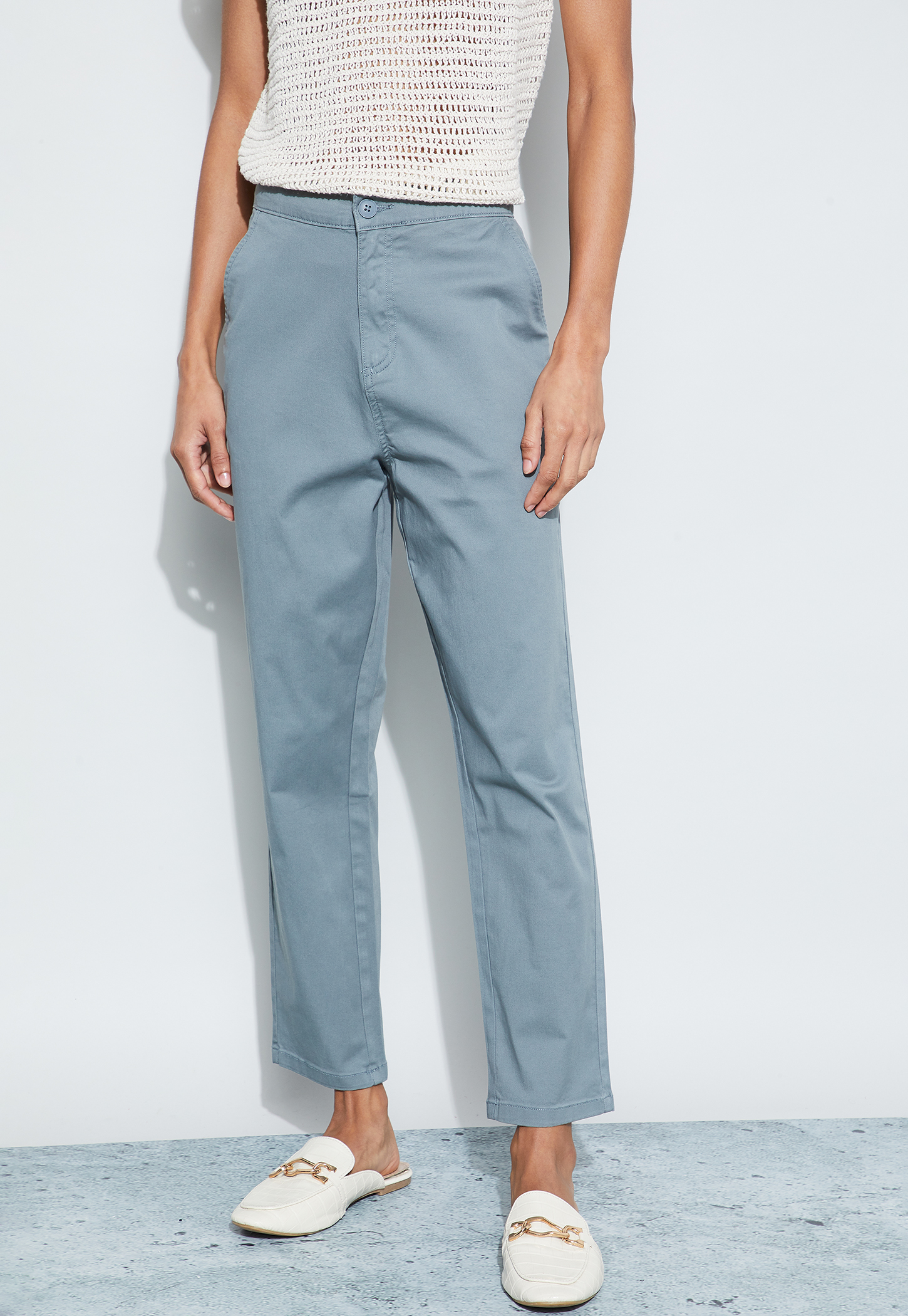 FAME FOREVER Solid Trousers-picture-35
