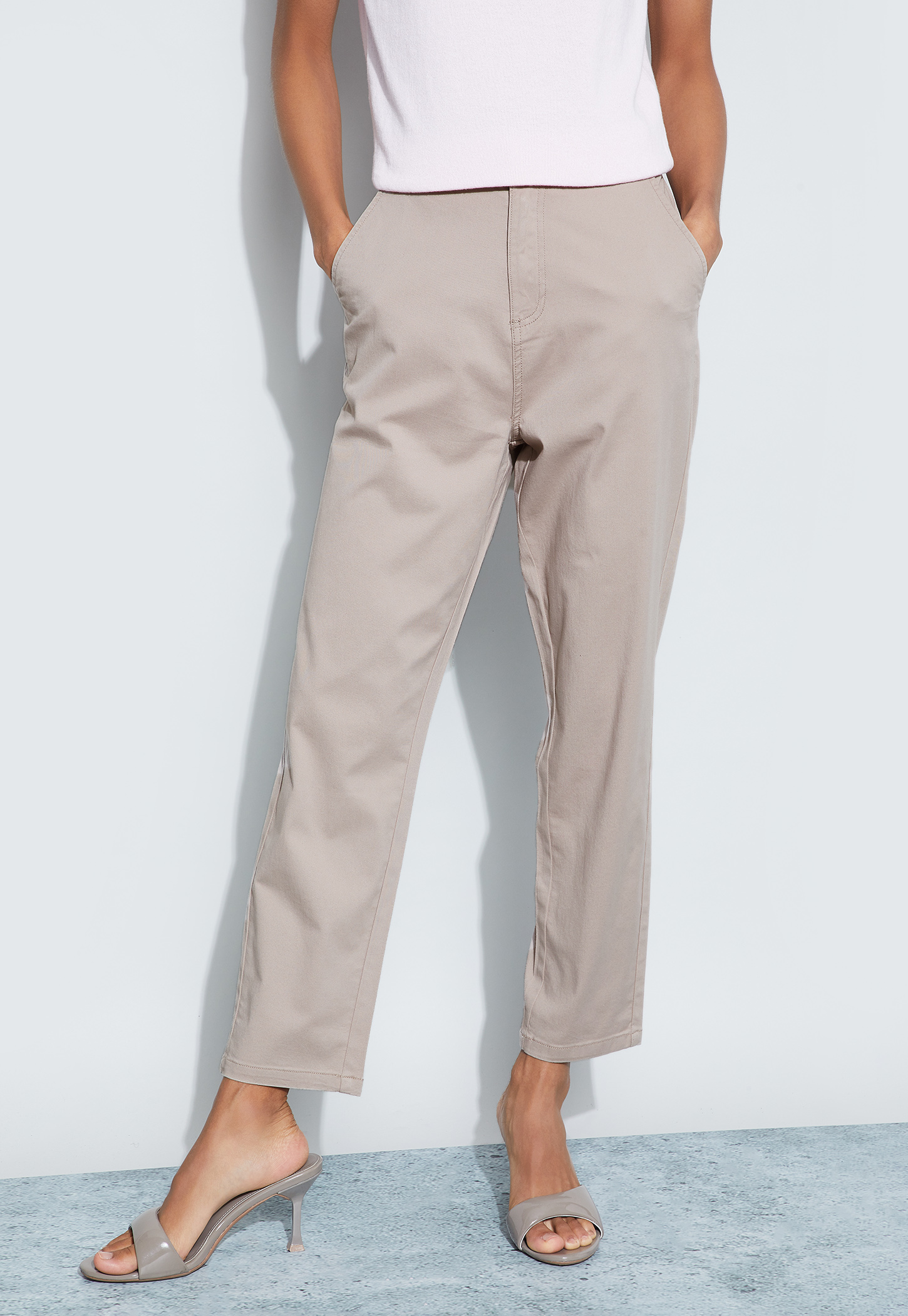 FAME FOREVER Solid Trousers-image-14