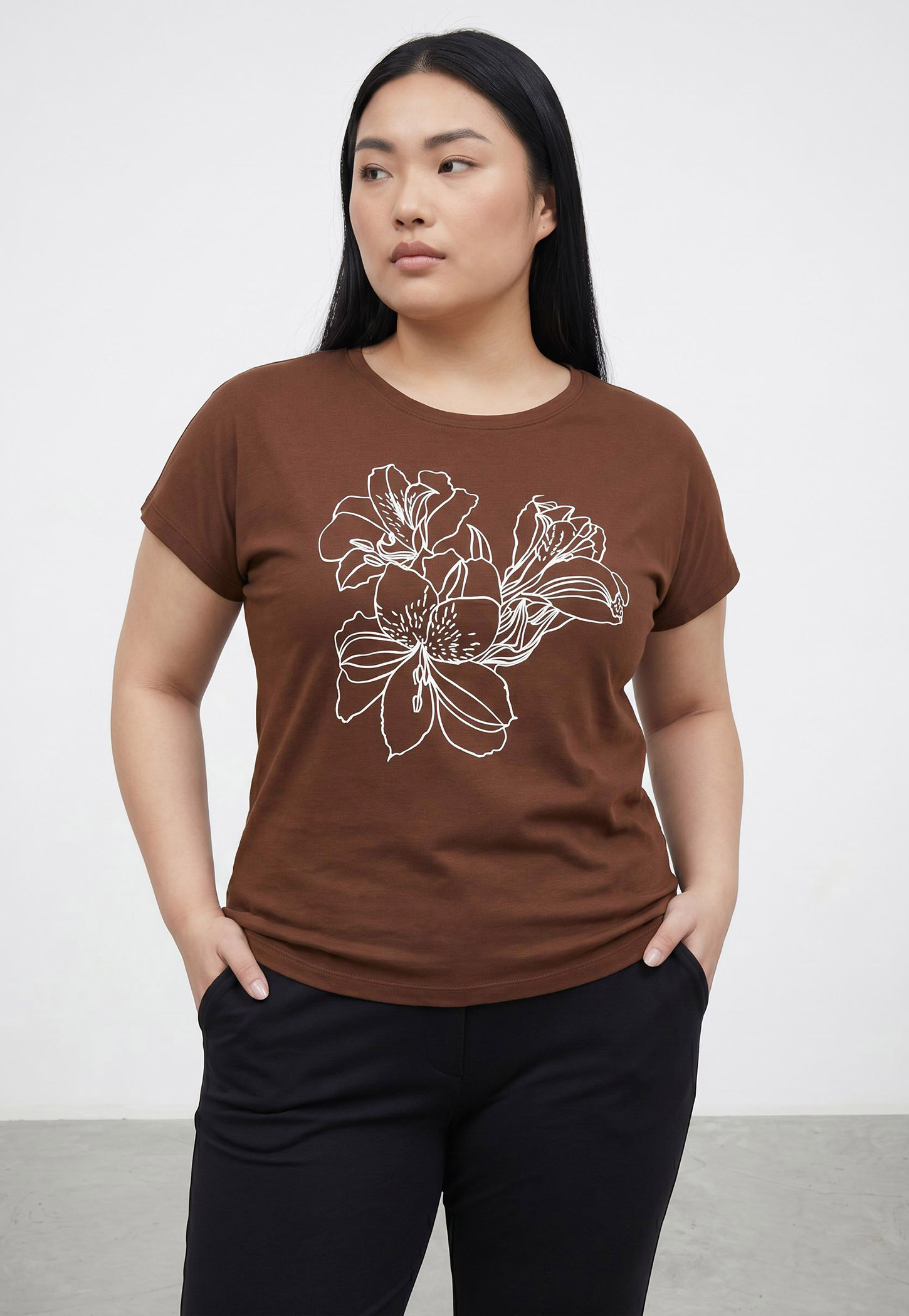 NEXUS Floral Print T-shirt-picture-16