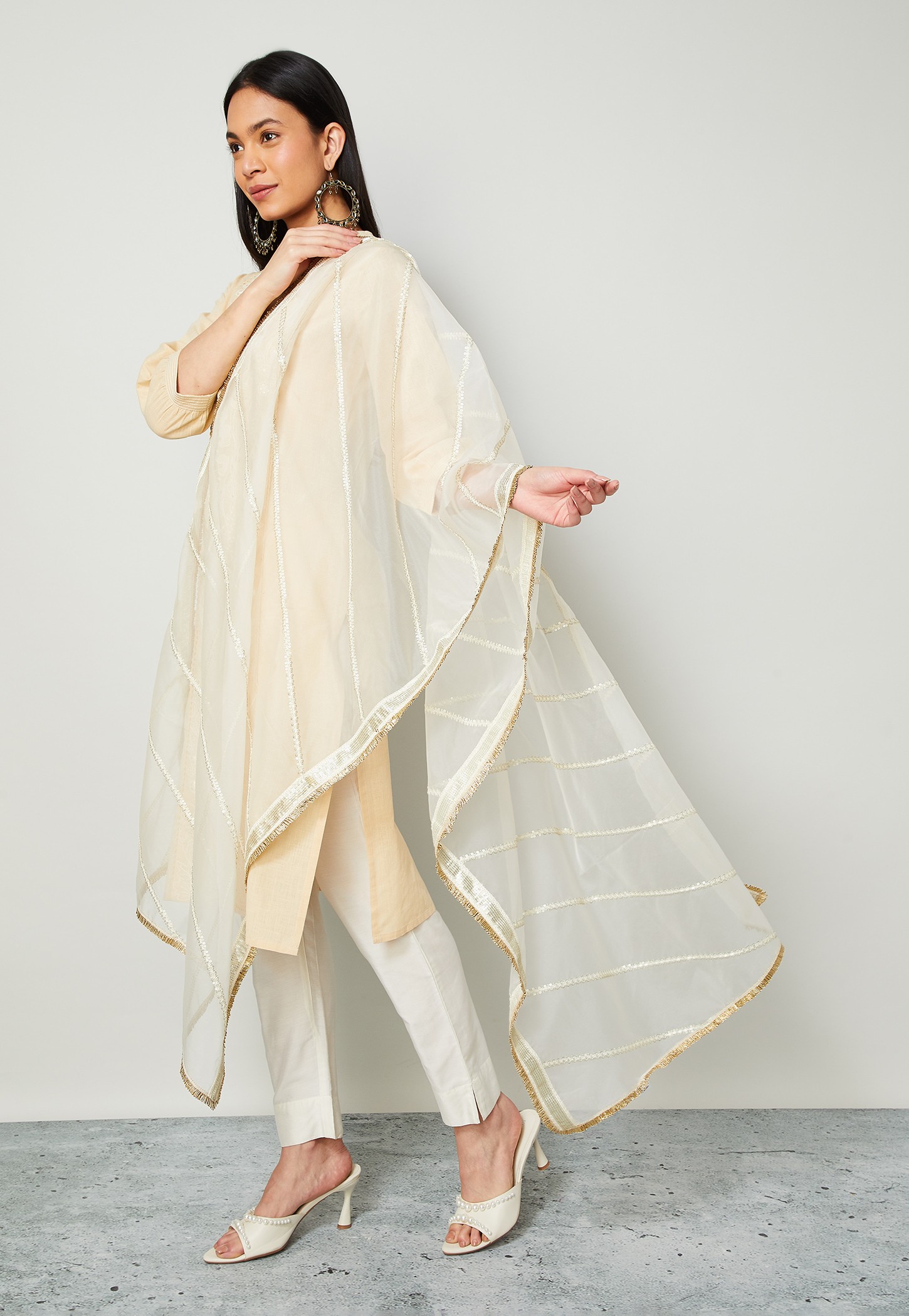 MELANGE Embellished Dupatta-picture-27