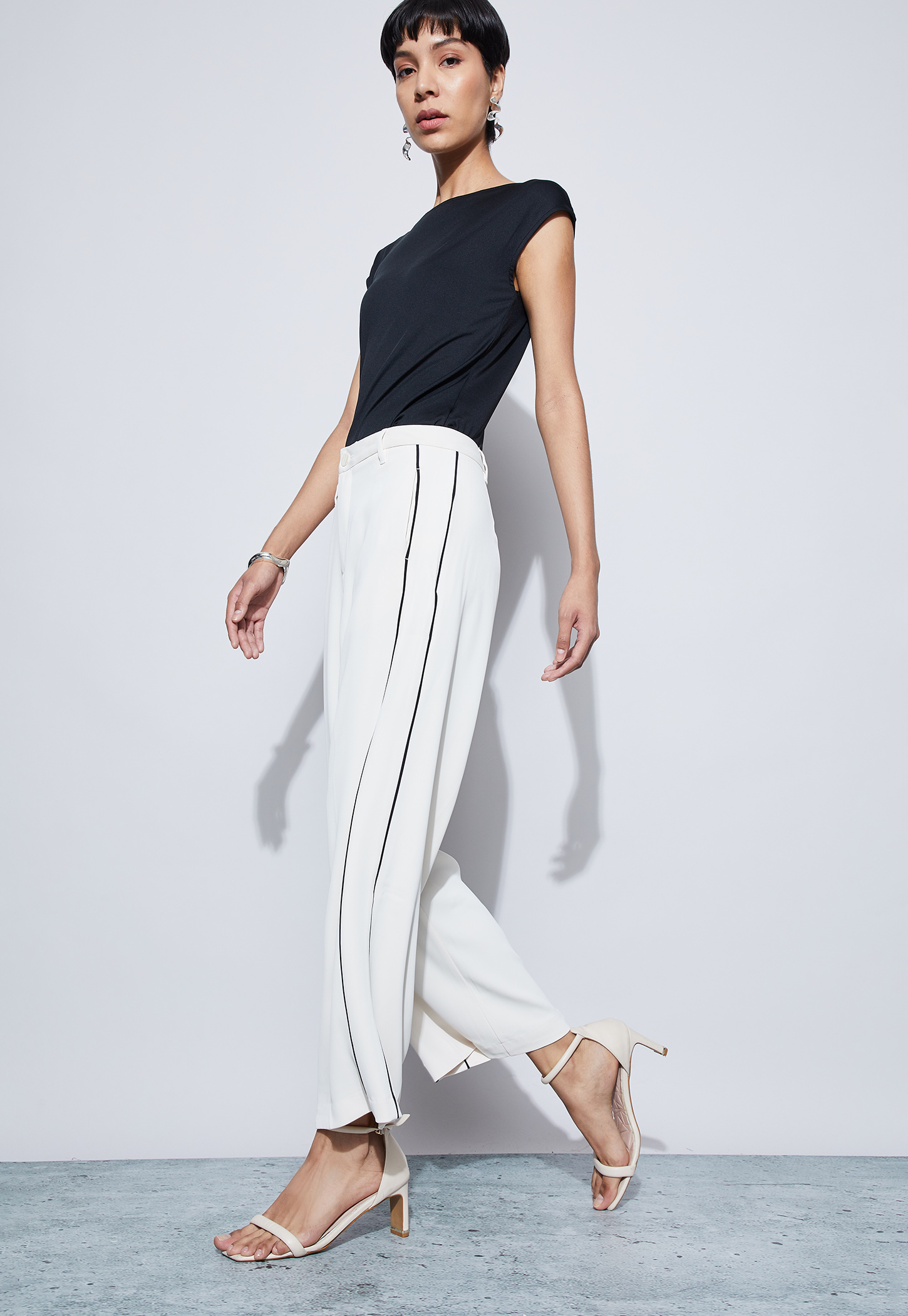 CODE Striped Trousers-picture-13