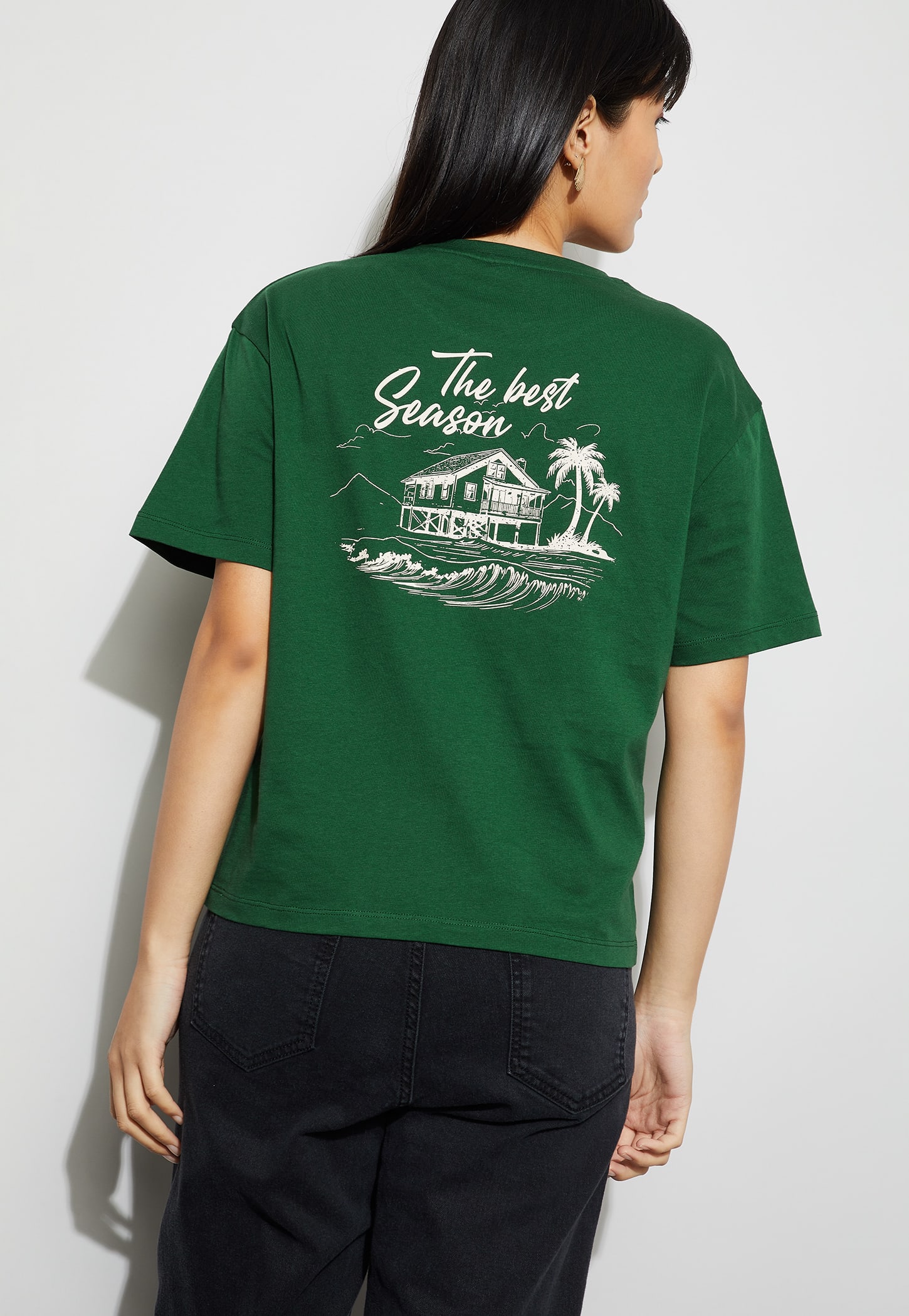 FAME FOREVER Back Print T-shirt-picture-27