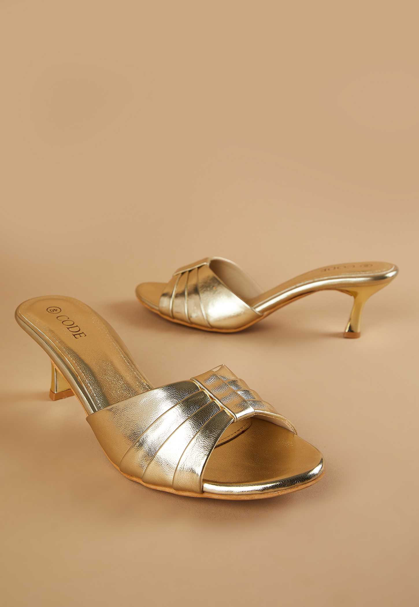 CODE Textured Spool Heels-picture-45