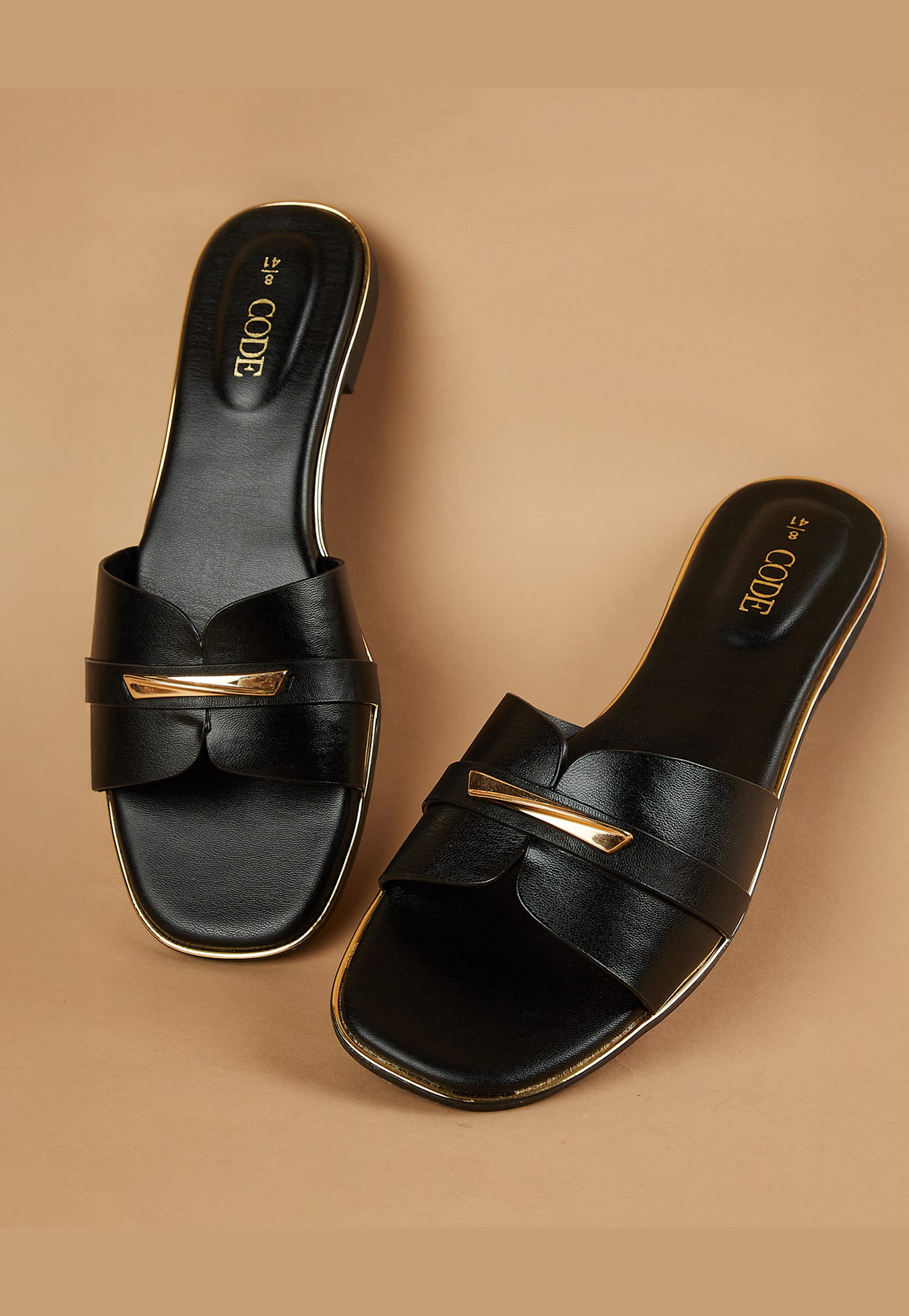 CODE Solid Flats Sandals-picture-40