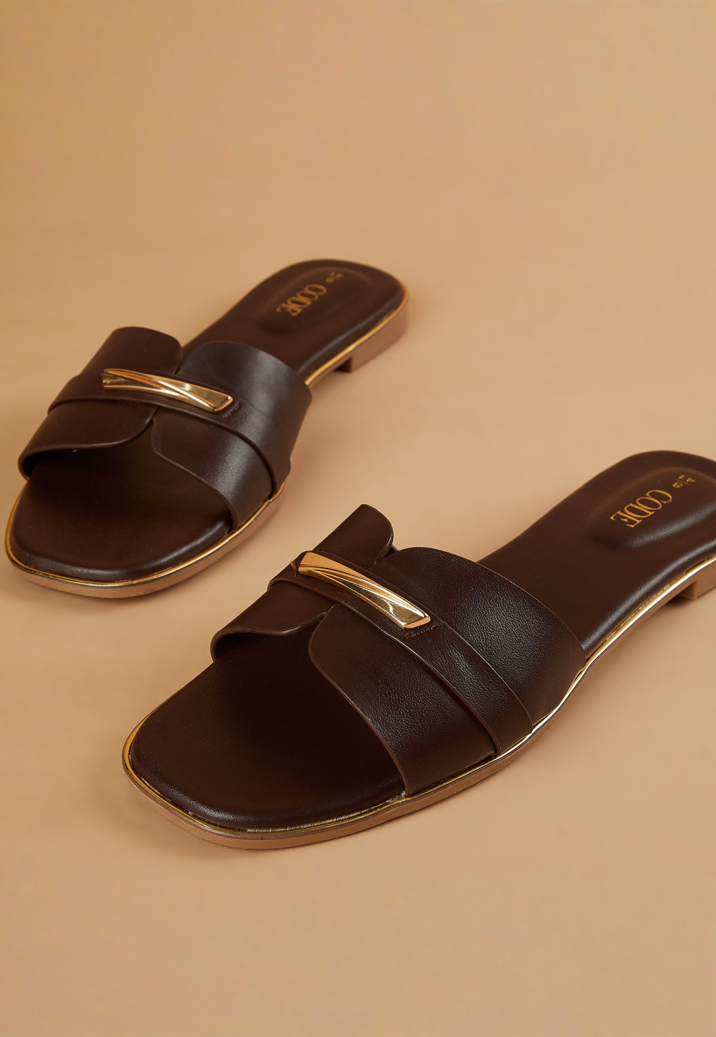 CODE Solid Flats Sandals-picture-37