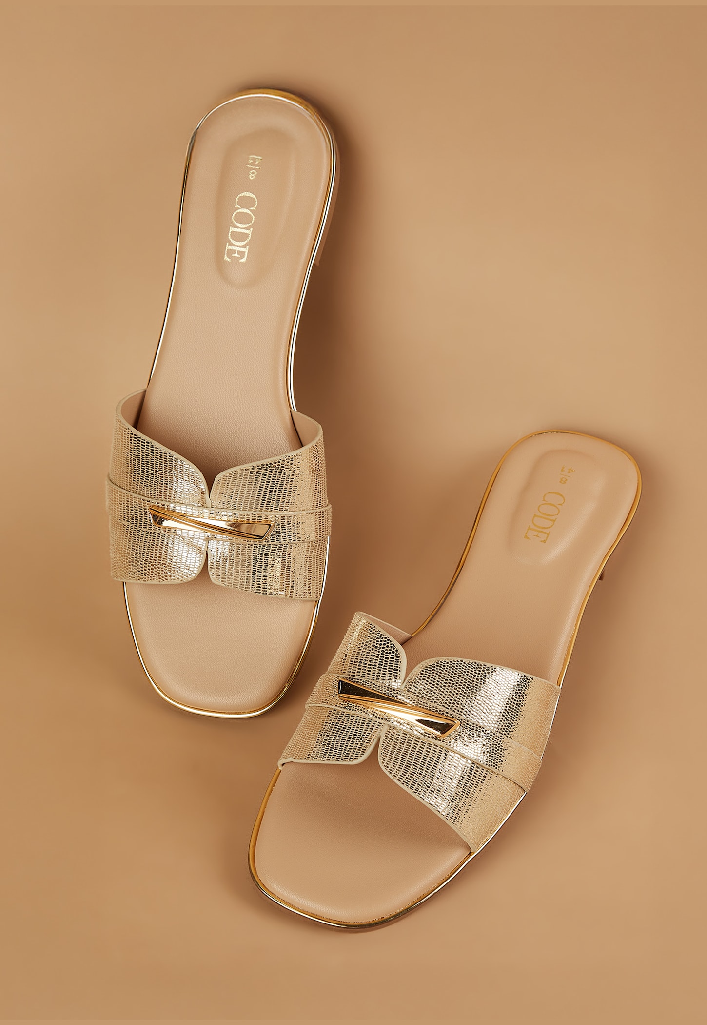 CODE Solid Flats Sandals-picture-35