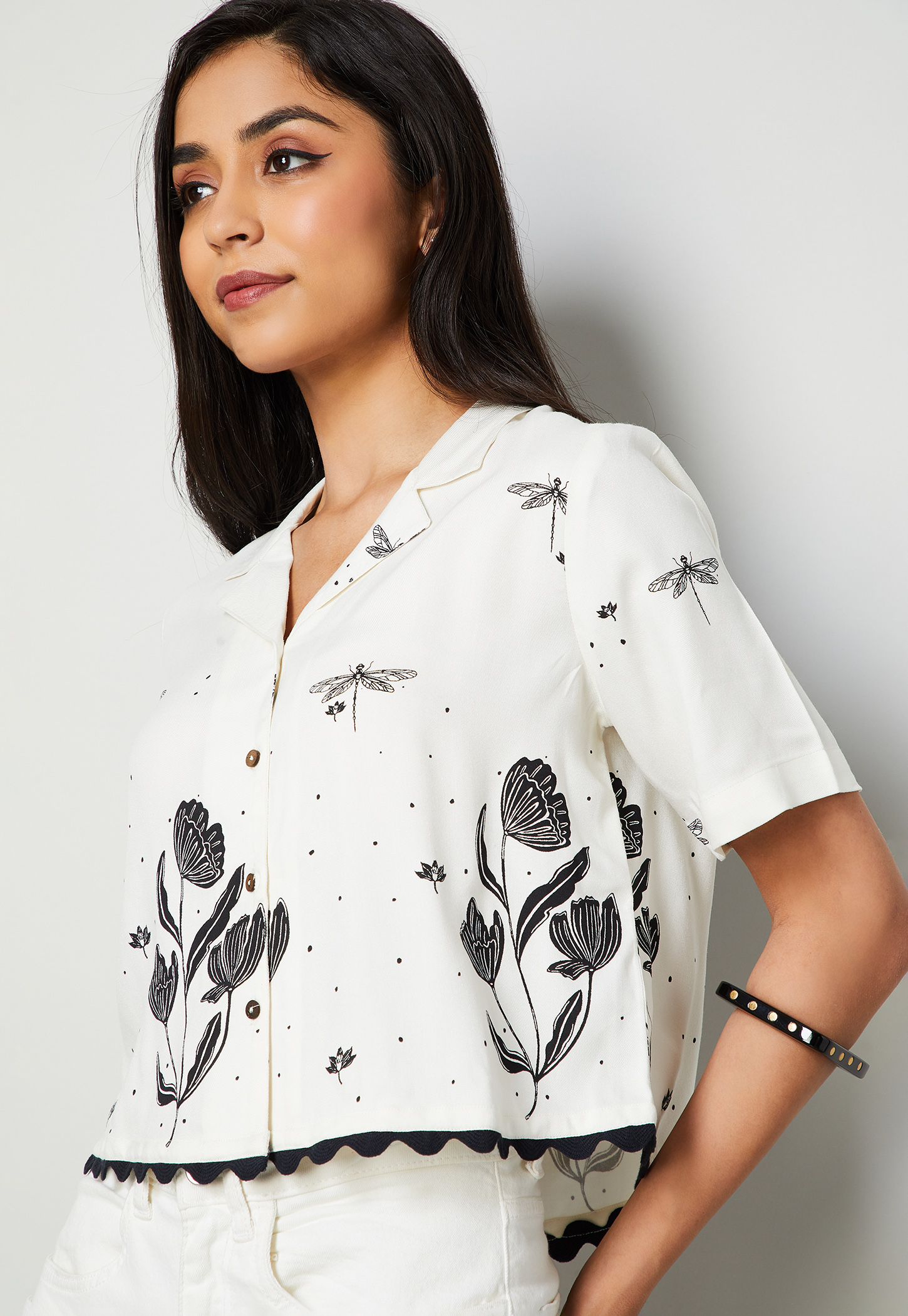 COLOUR ME Floral Print Shirt-picture-35