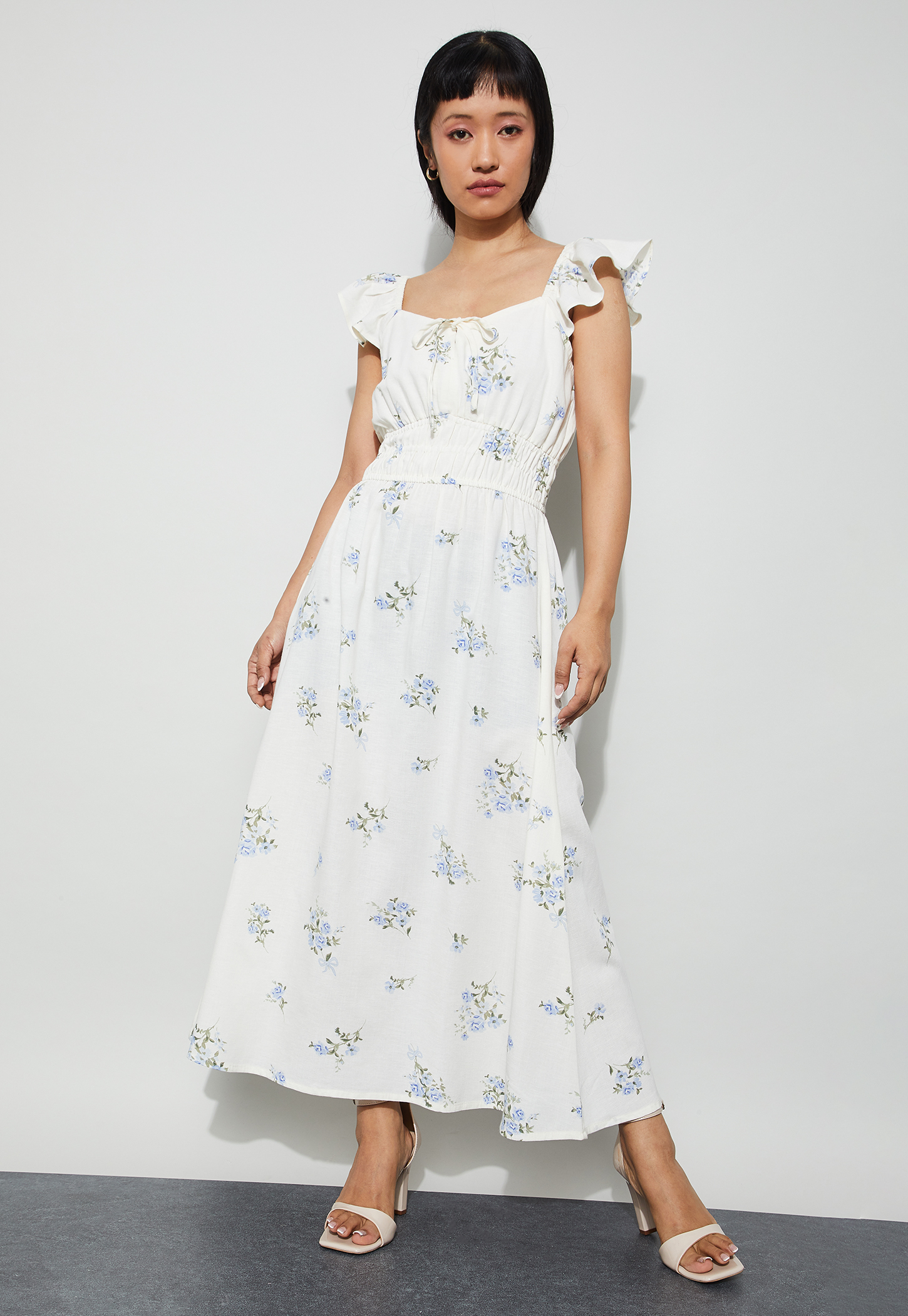 GINGER Floral Print Maxi Dress-picture-34