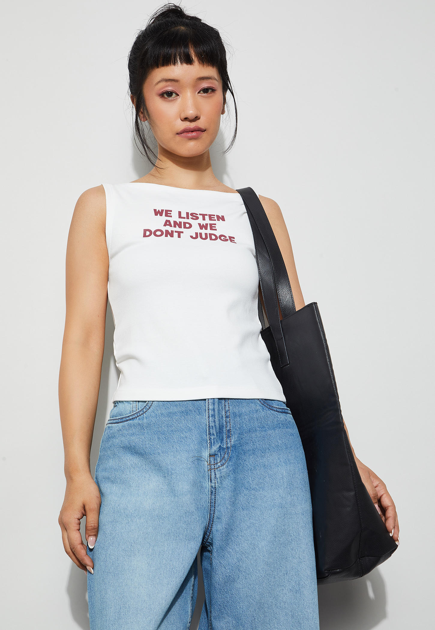 GINGER Typographic Print Tank Top-picture-47