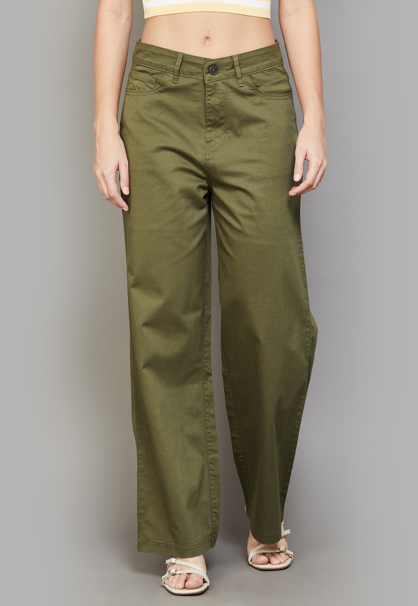 XPOSE High-Rise Wide-Leg Trousers-picture-22