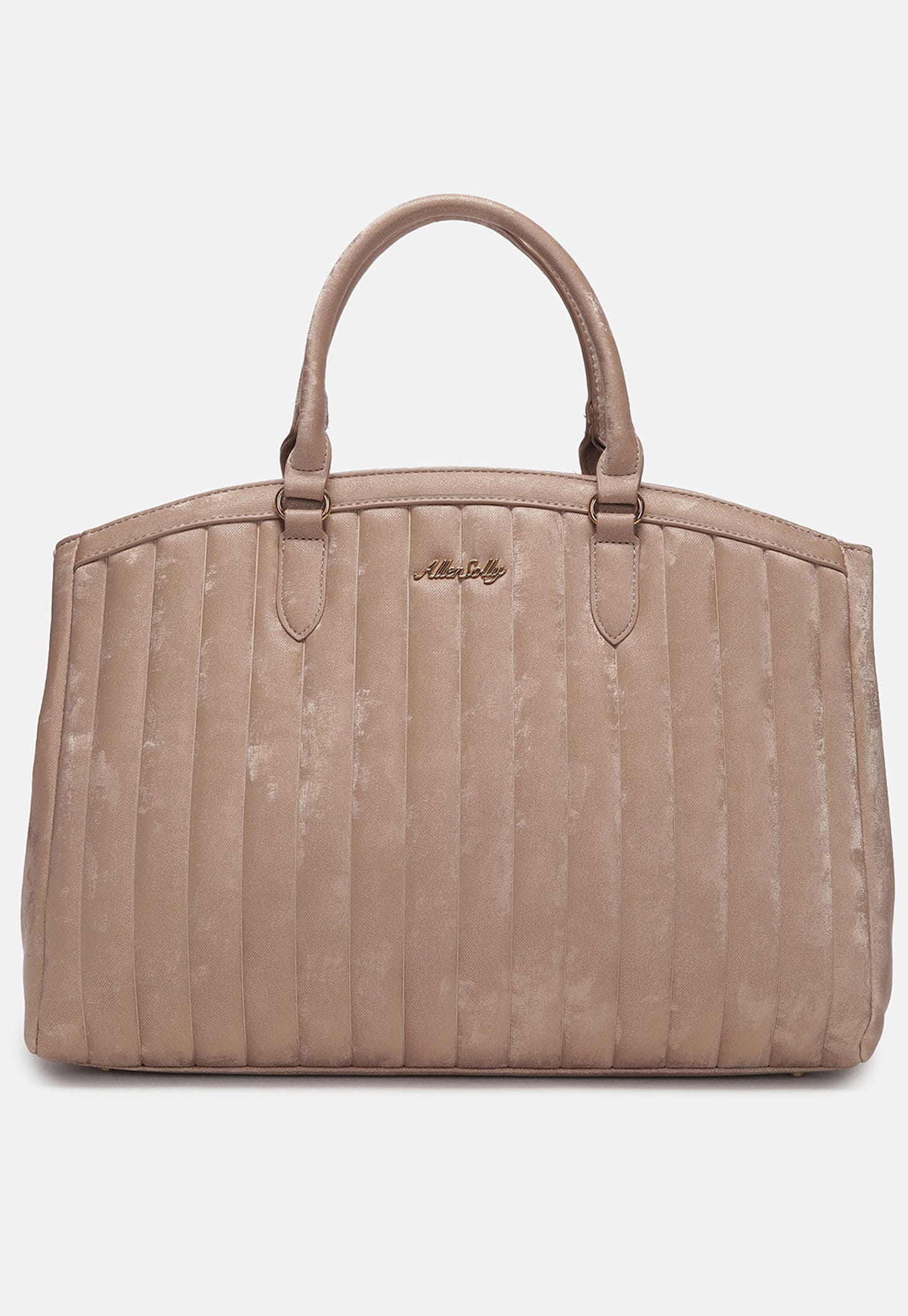ALLEN SOLLY Quilted Laptop Bag