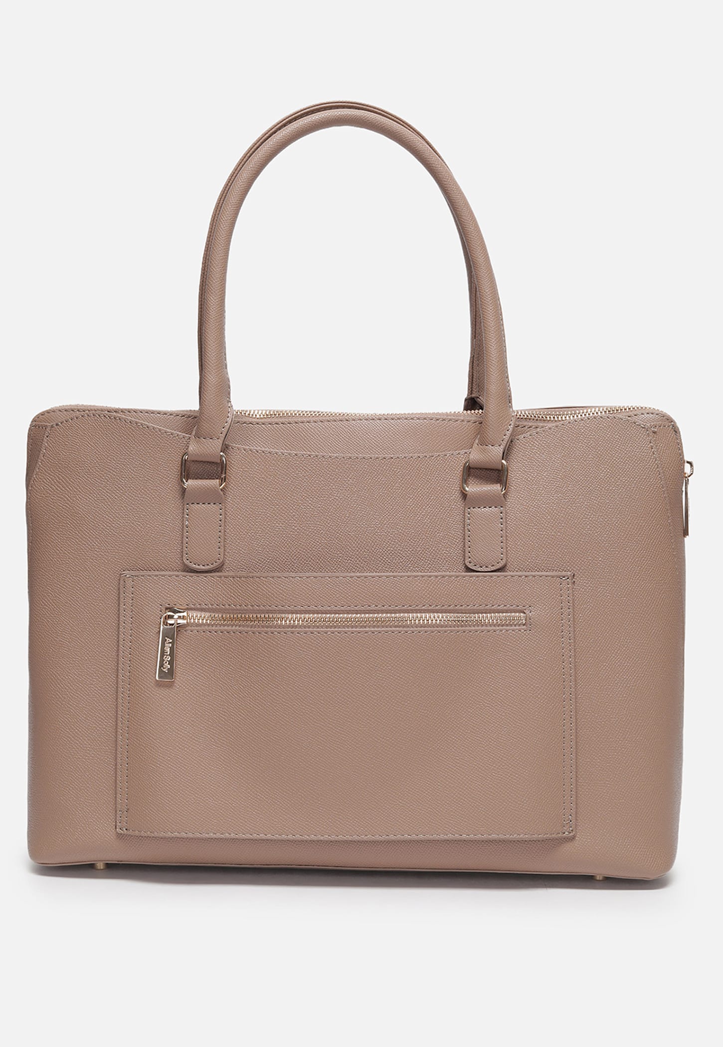 ALLEN SOLLY Textured Laptop Bag