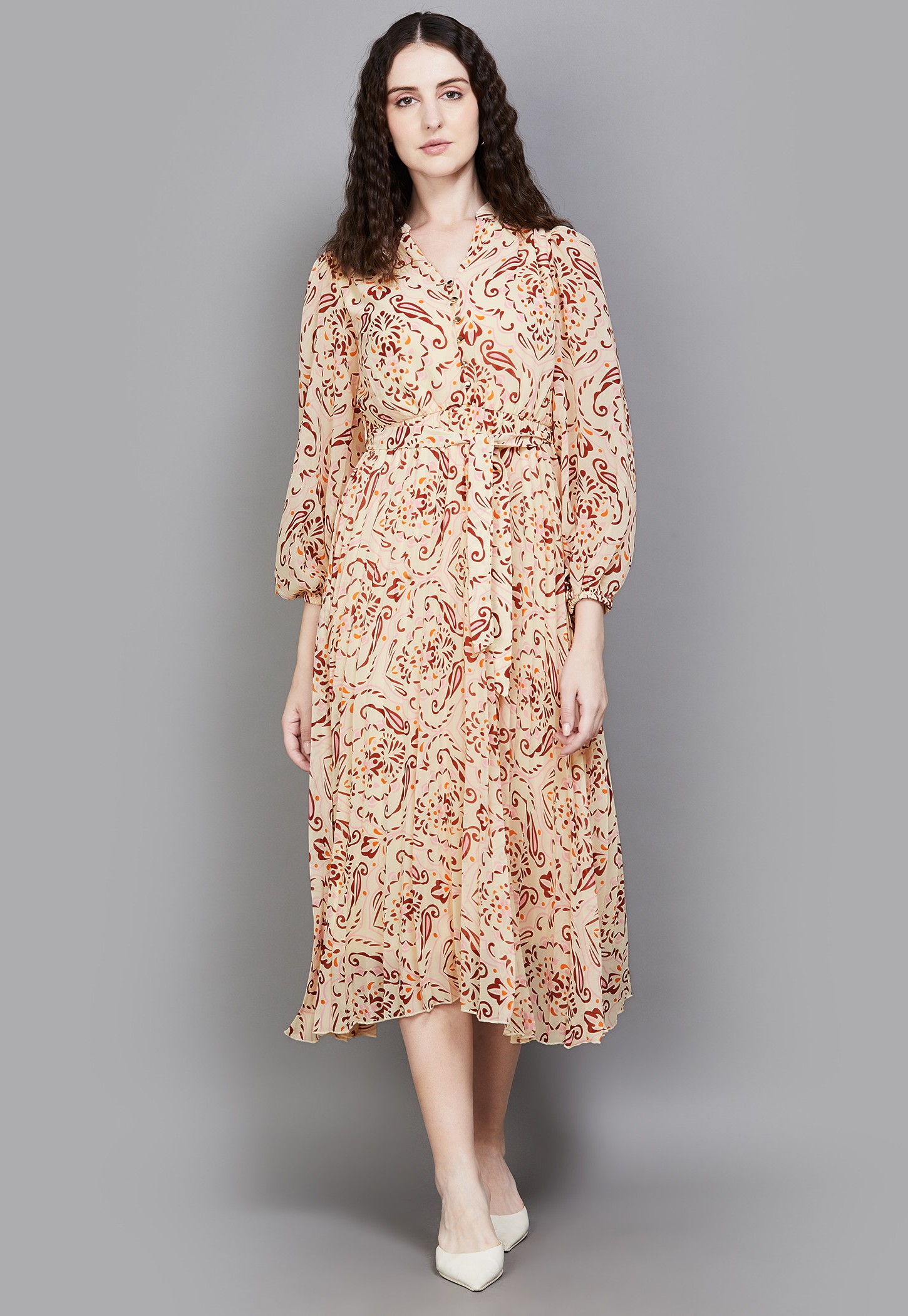 VERO MODA Printed A-Line Dress-picture-47