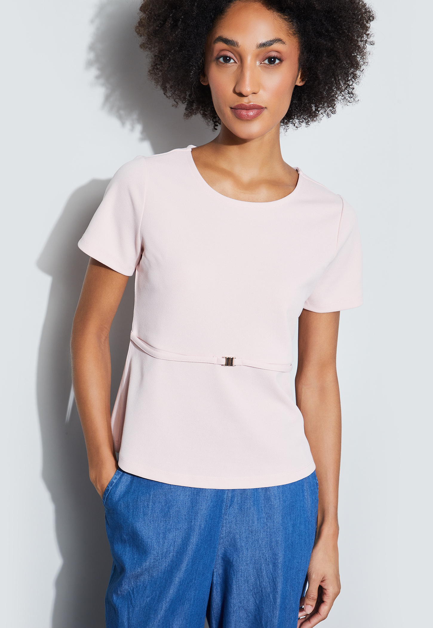 CODE CLASSIC Buckle Detail Top-picture-17