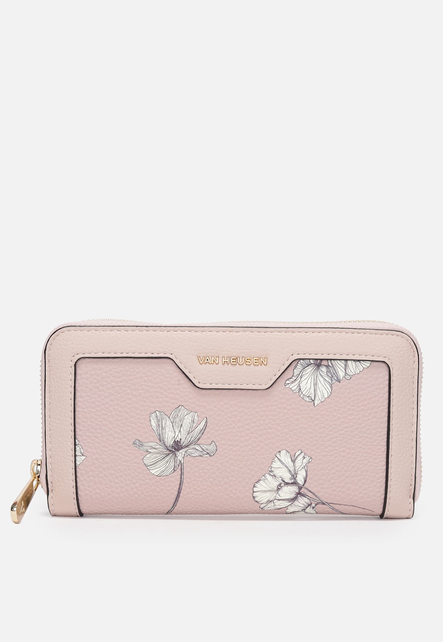 VAN HEUSEN Floral Print Zip Around Wallet