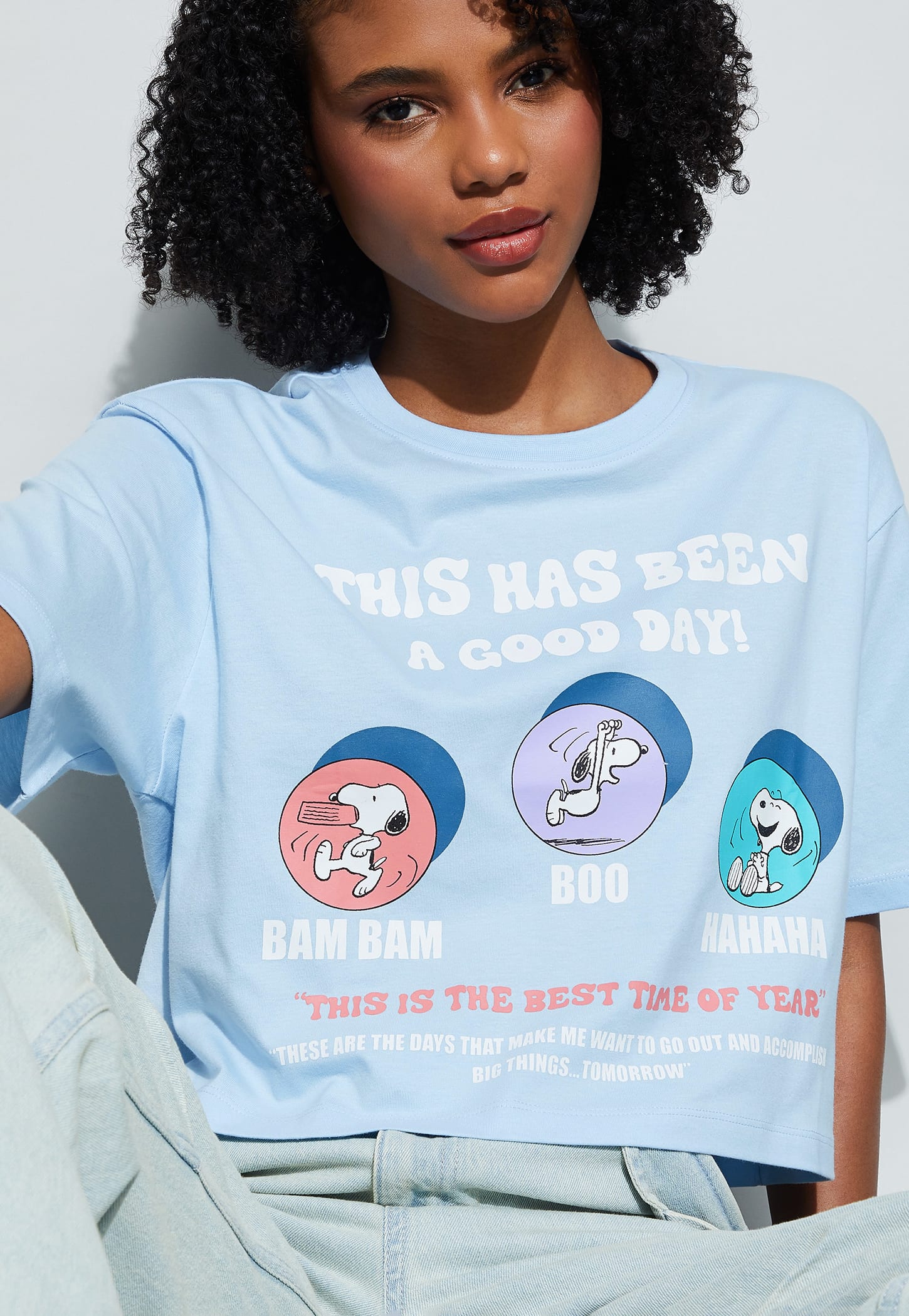 GINGER Snoopy Character T-shirt-picture-16