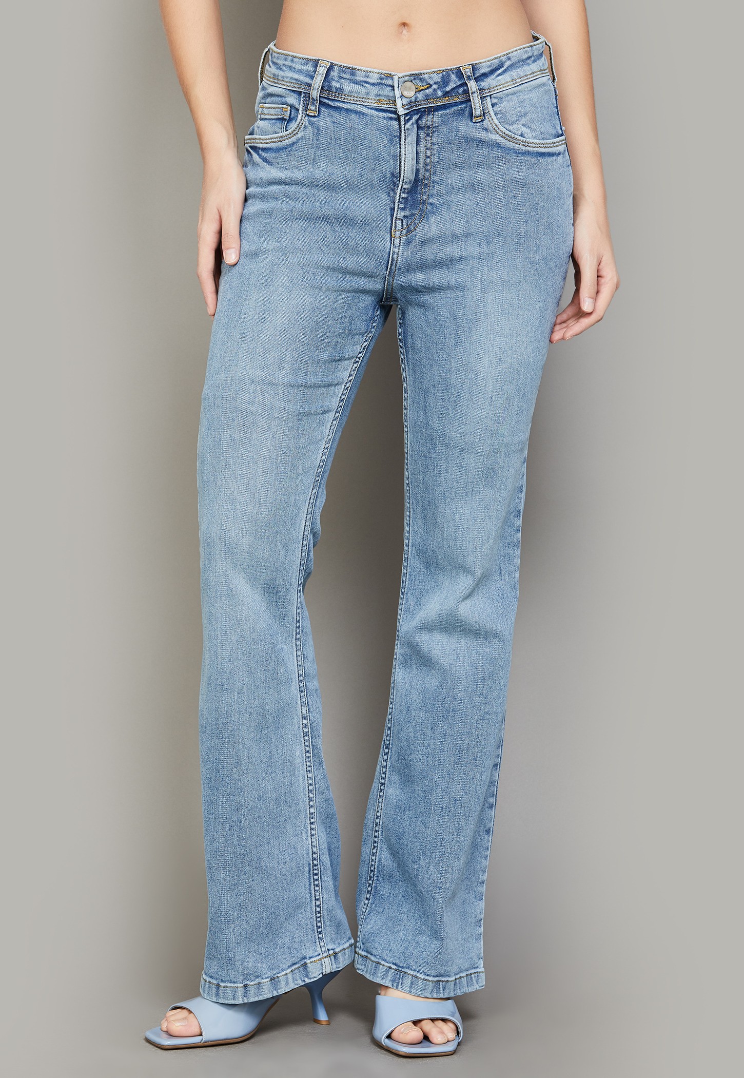 KRAUS Washed Flared Jeans-picture-36