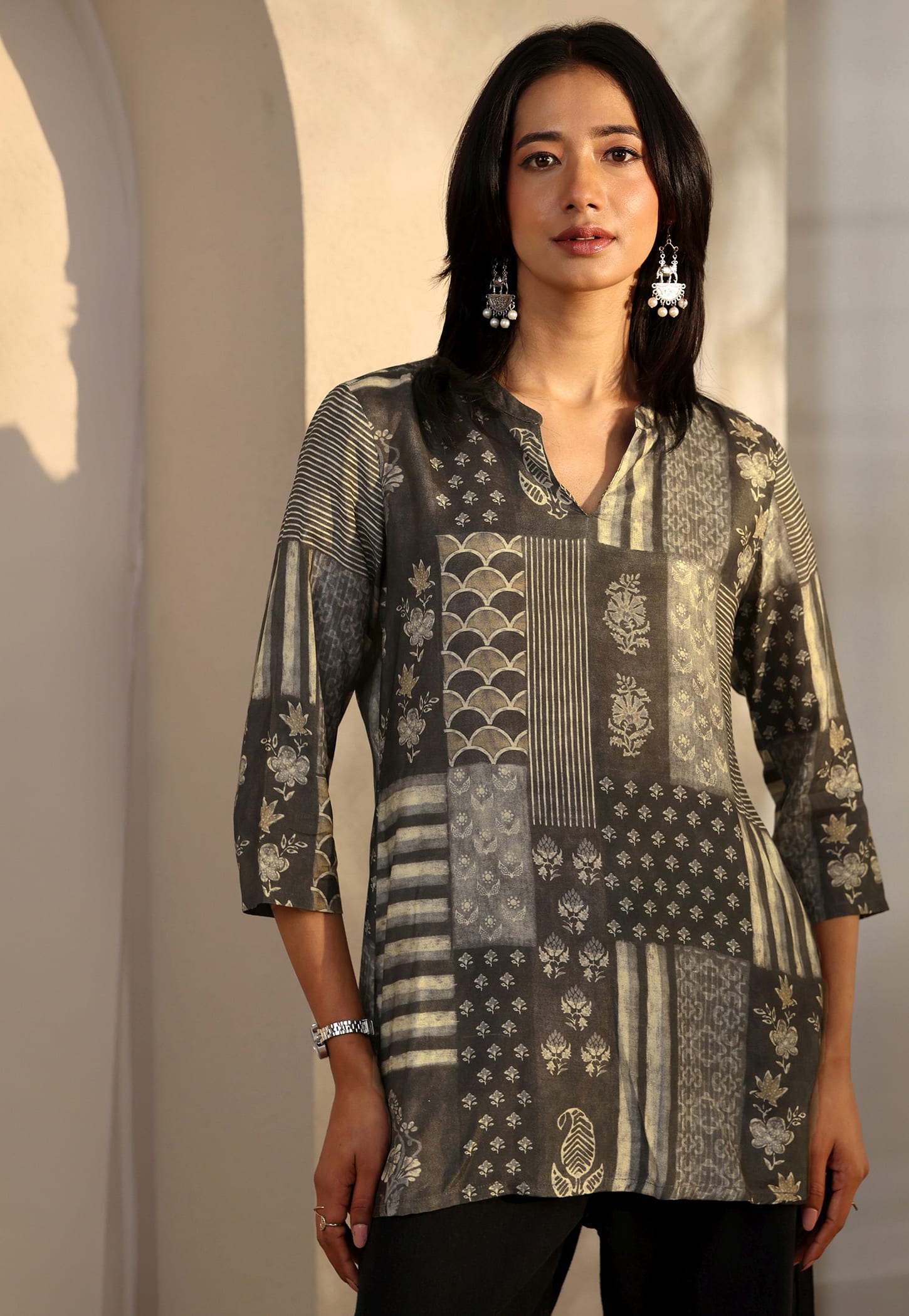 LIBAS Printed Straight Kurti-picture-13